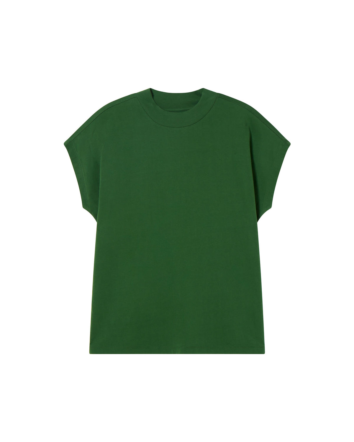 Camiseta verde Volta sostenible - silueta 1