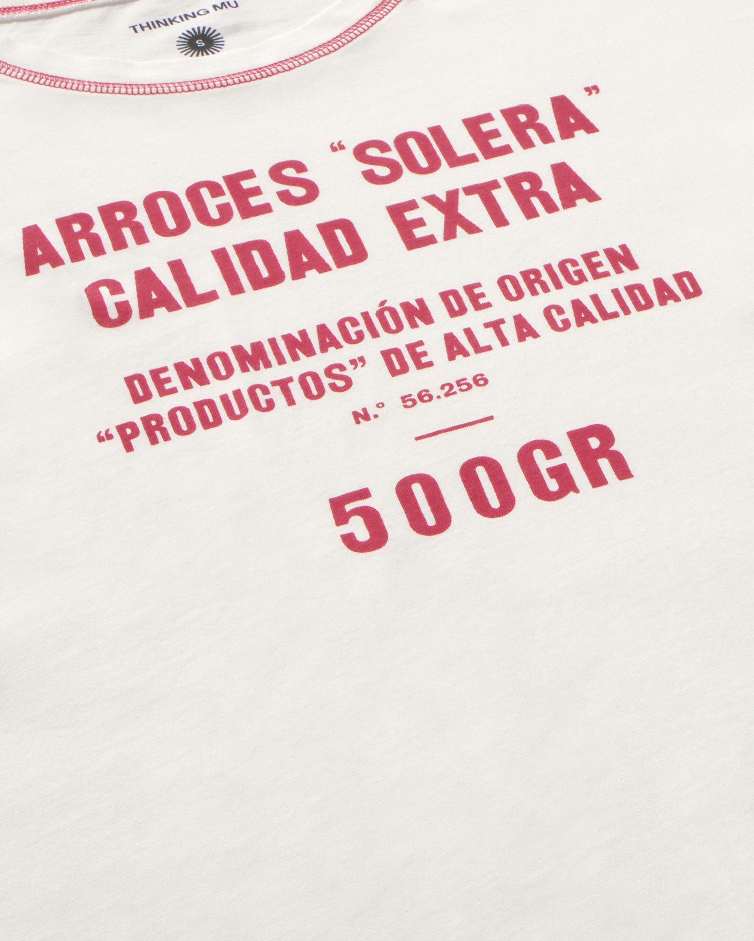 Camiseta manga larga arroz solera Emily sostenible silueta - 2