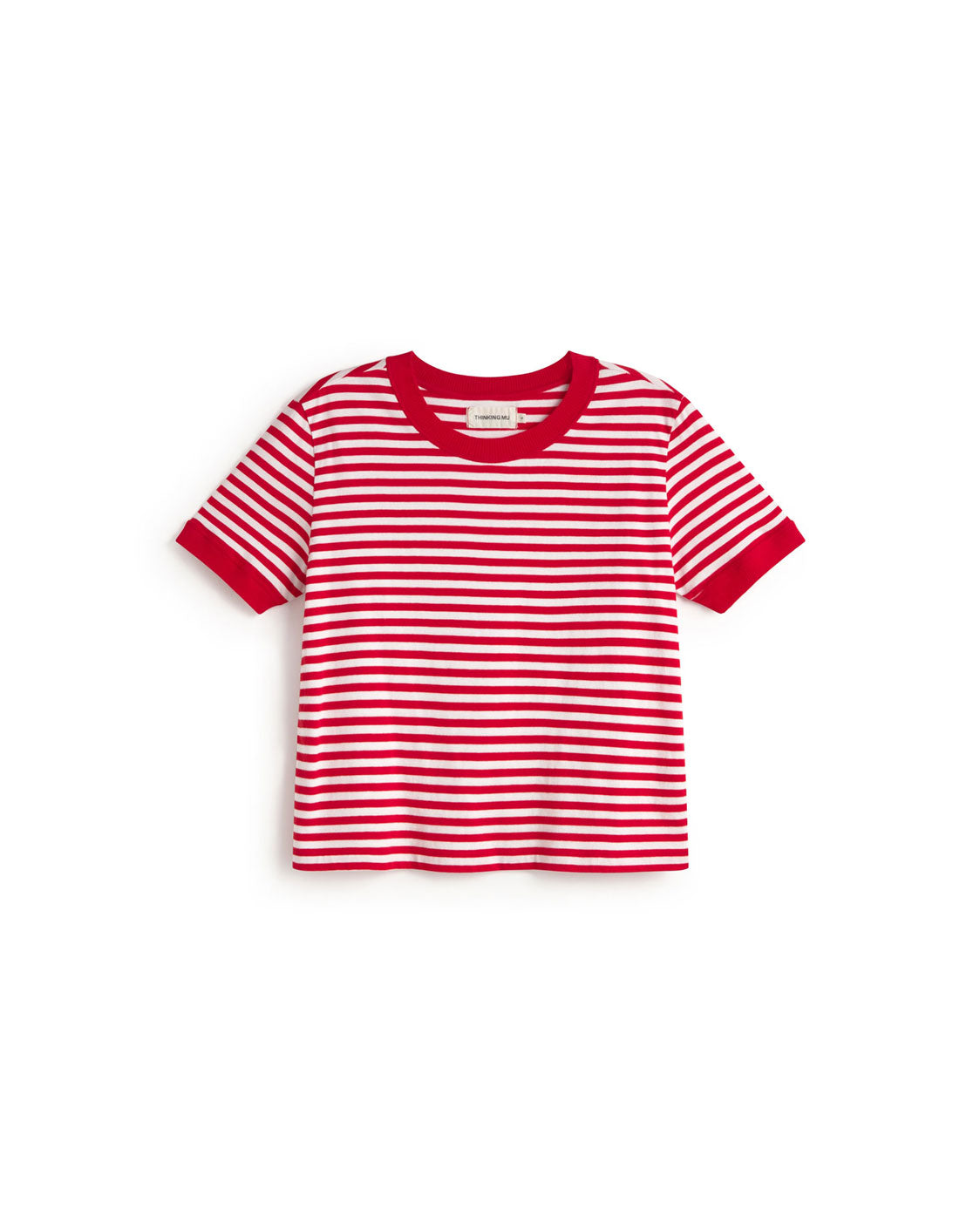 Camiseta rayas Zowi R sostenible silueta - 1