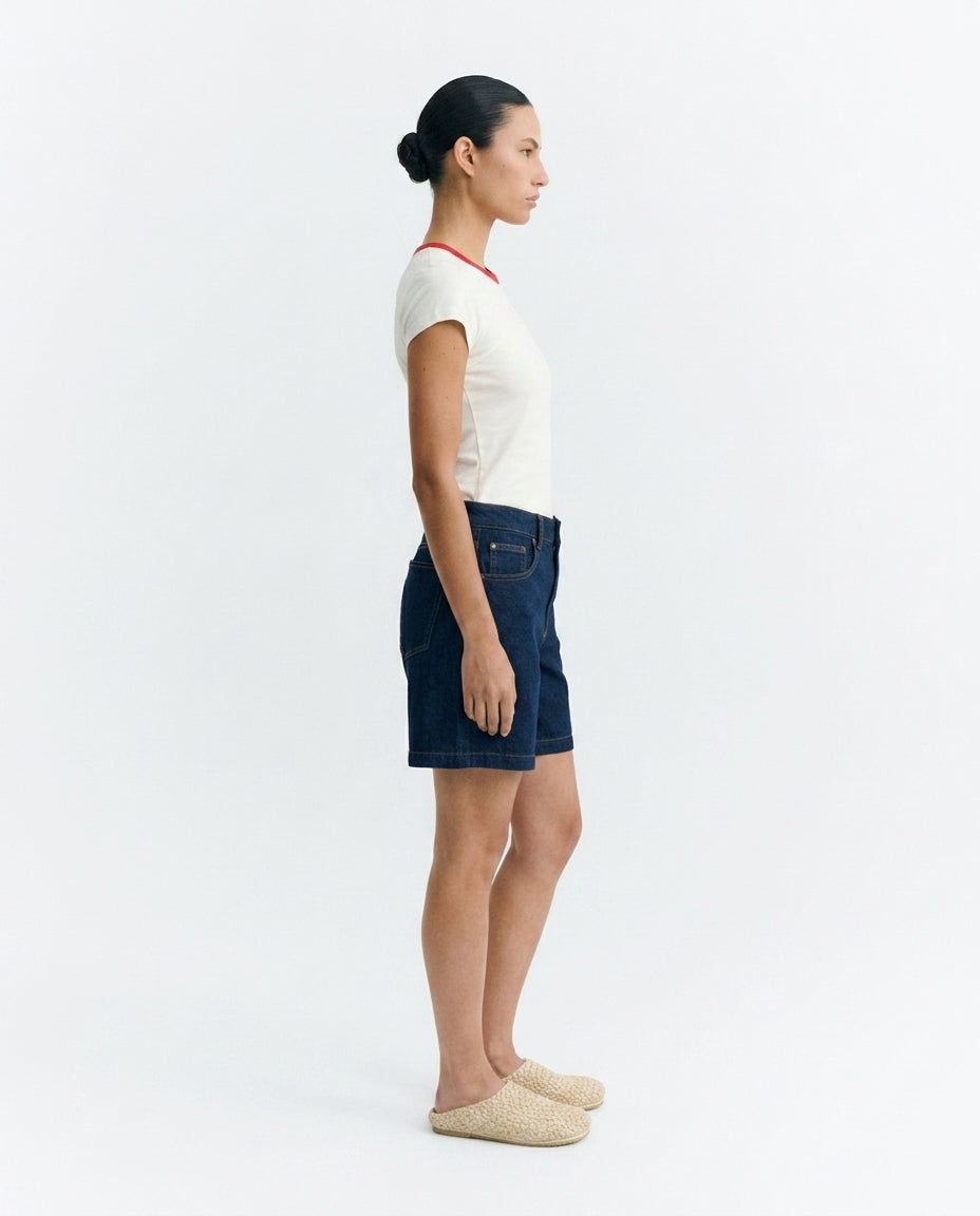 Selma slim raw t-shirt