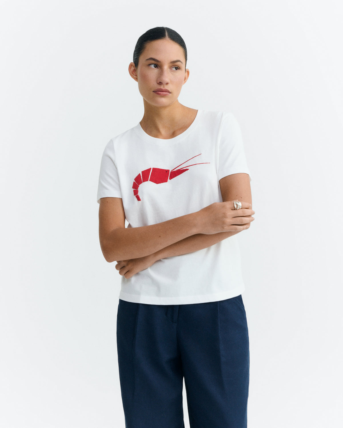 Camiseta patched origami Ida sostenible - 2