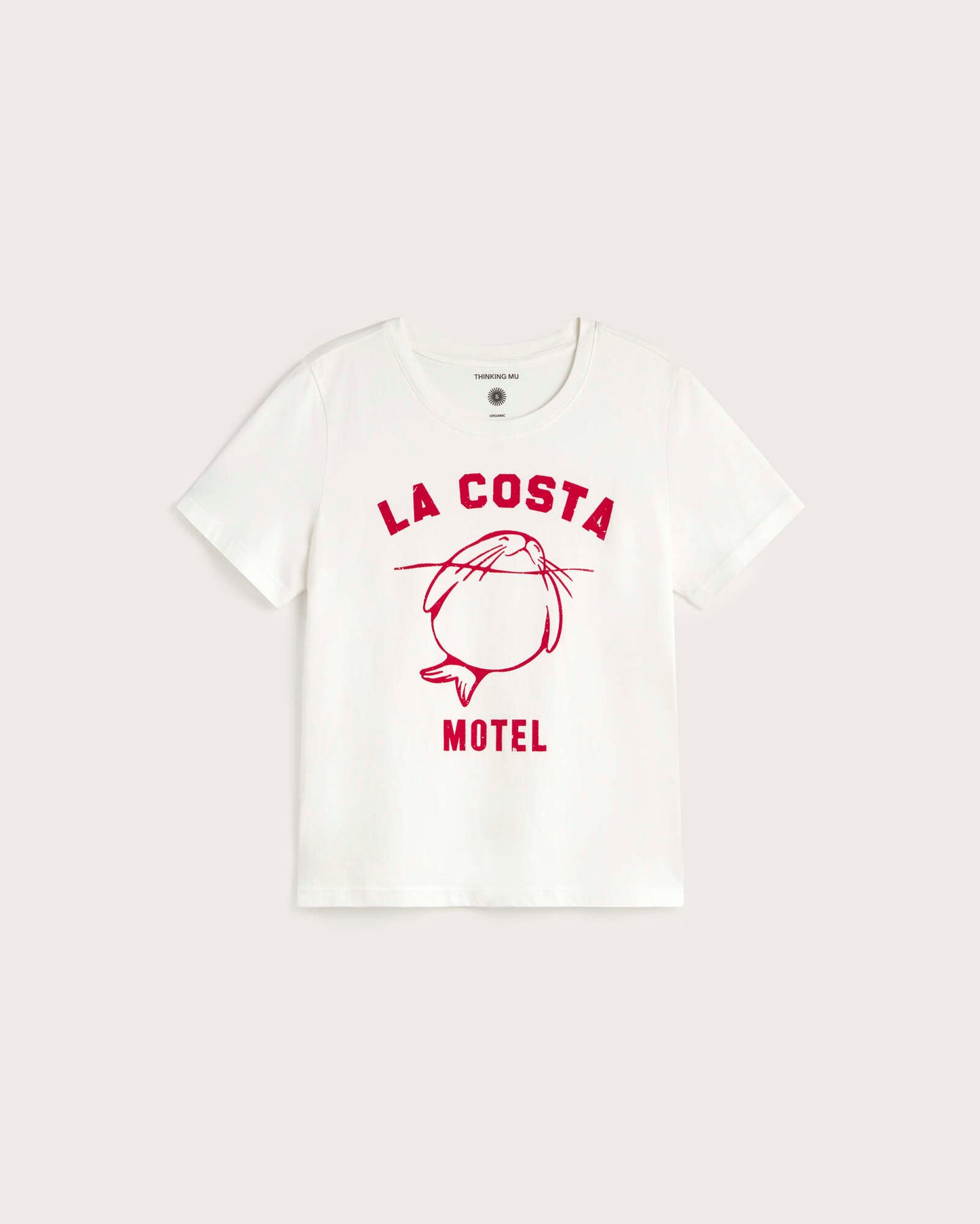 Camiseta animal motel Ida sostenible silueta - 1