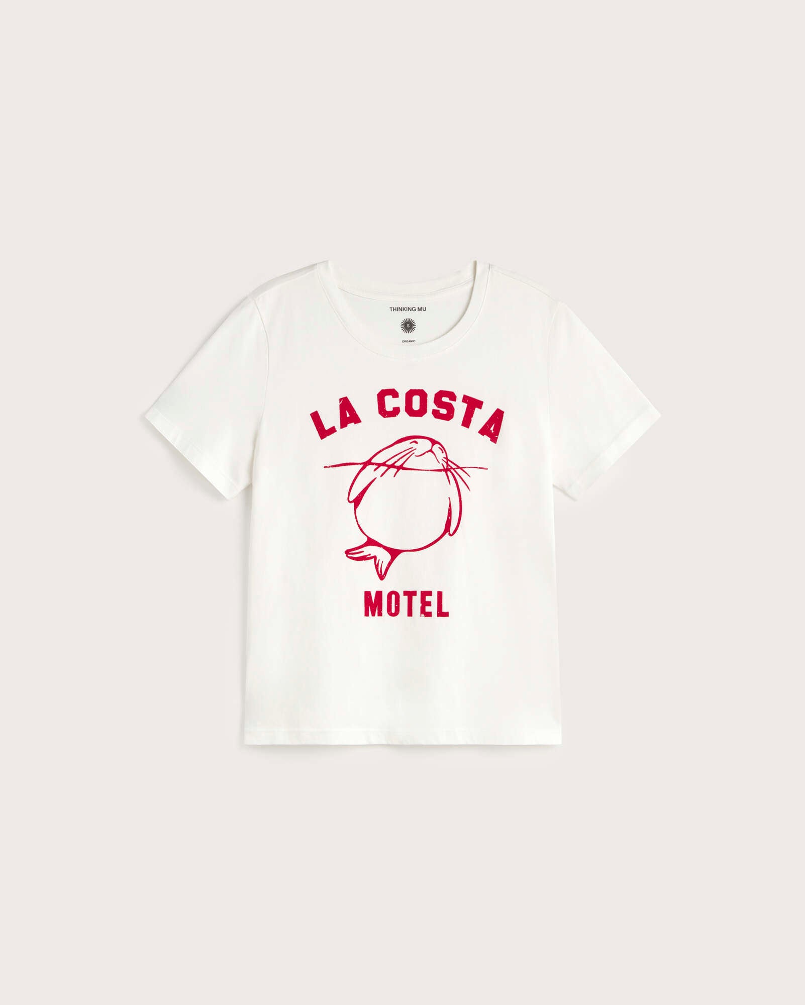 Camiseta animal motel Ida sostenible silueta - 1