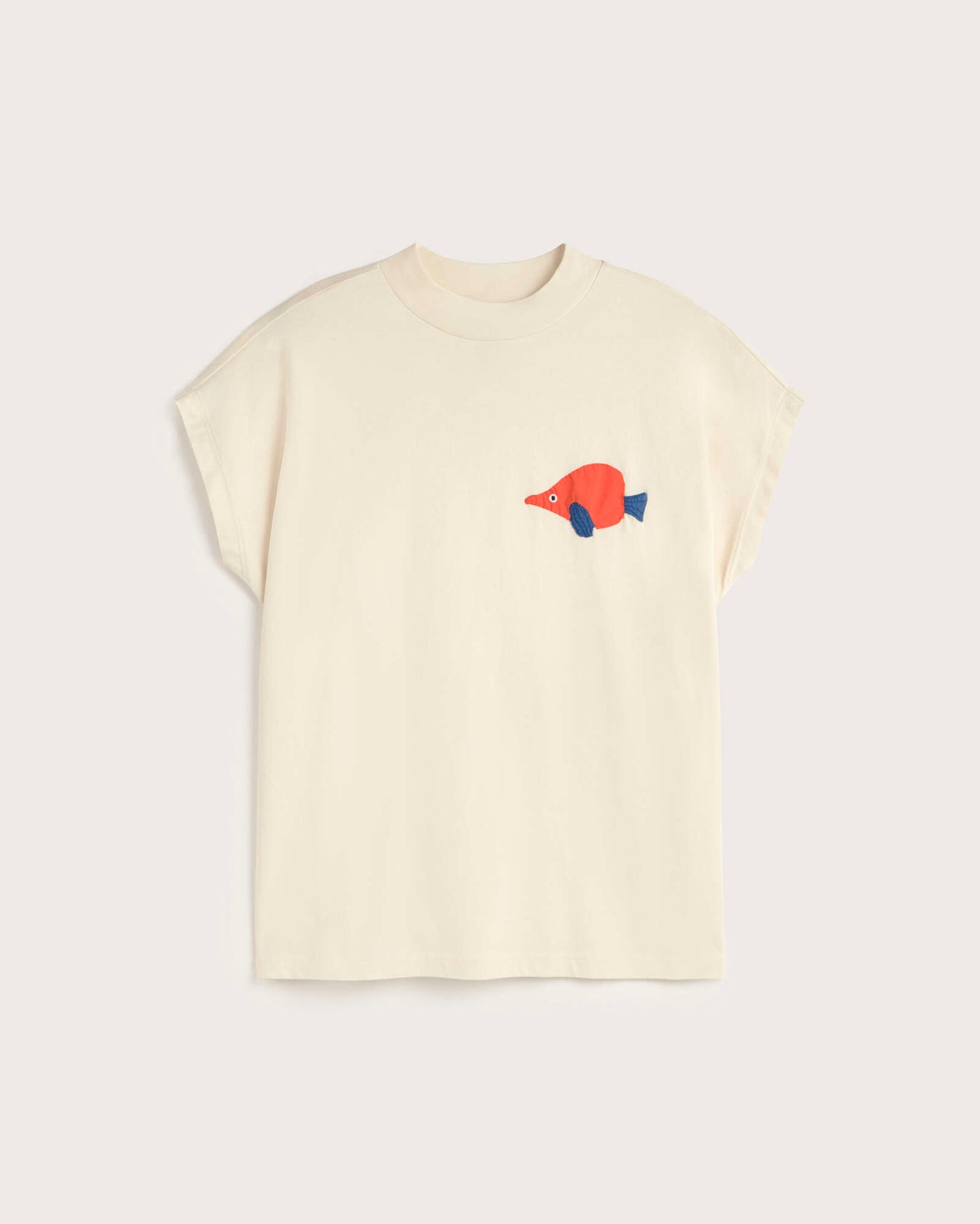 Camiseta patched trompeta Volta sostenible silueta - 1