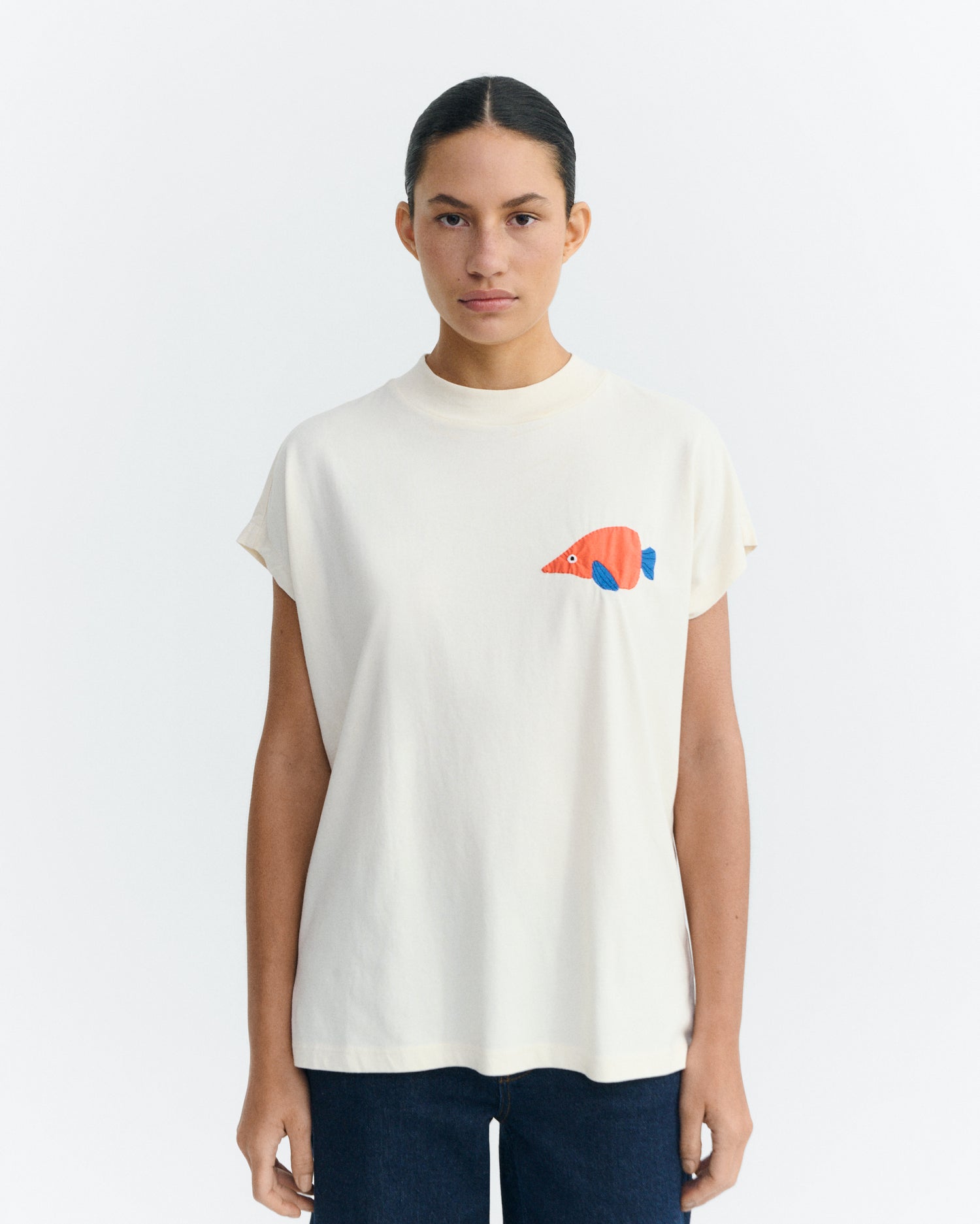Camiseta patched trompeta Volta sostenible - 1