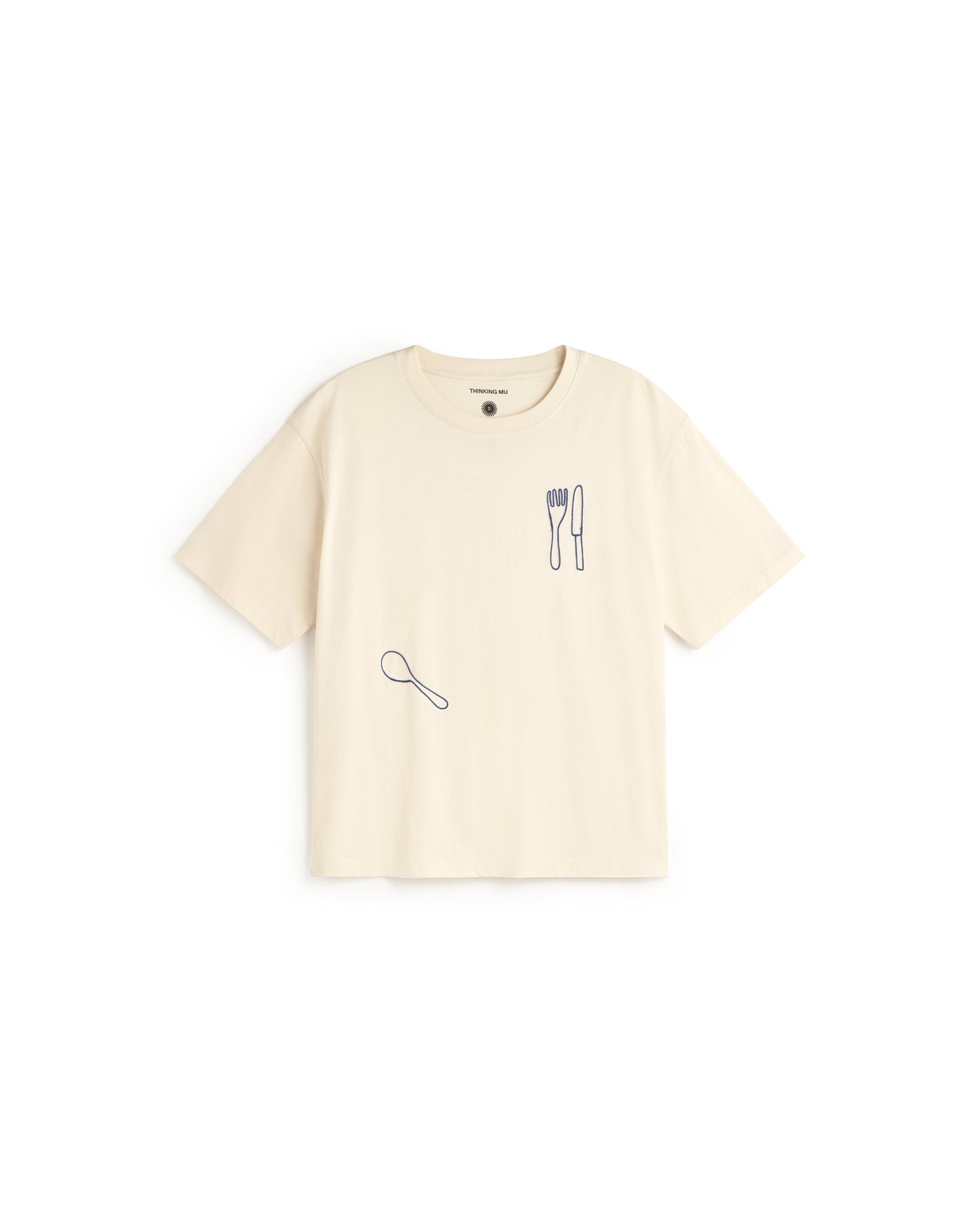 Camiseta bordado a mano coberts Lucia sostenible silueta - 1