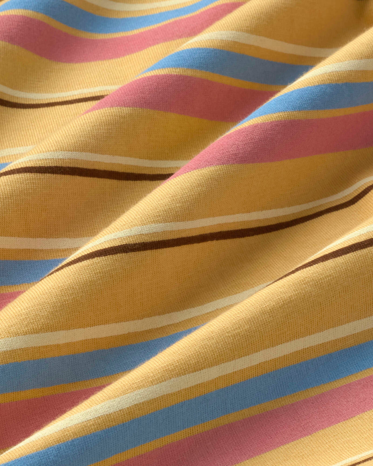 Camiseta rayas multicolor Lucia sostenible silueta - 2