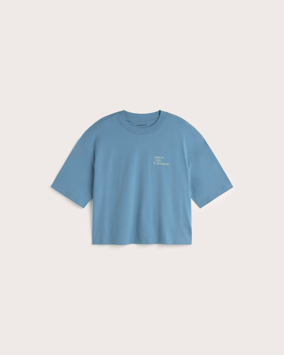 Camiseta oversize bordada a mano Lena sostenible silueta - 1