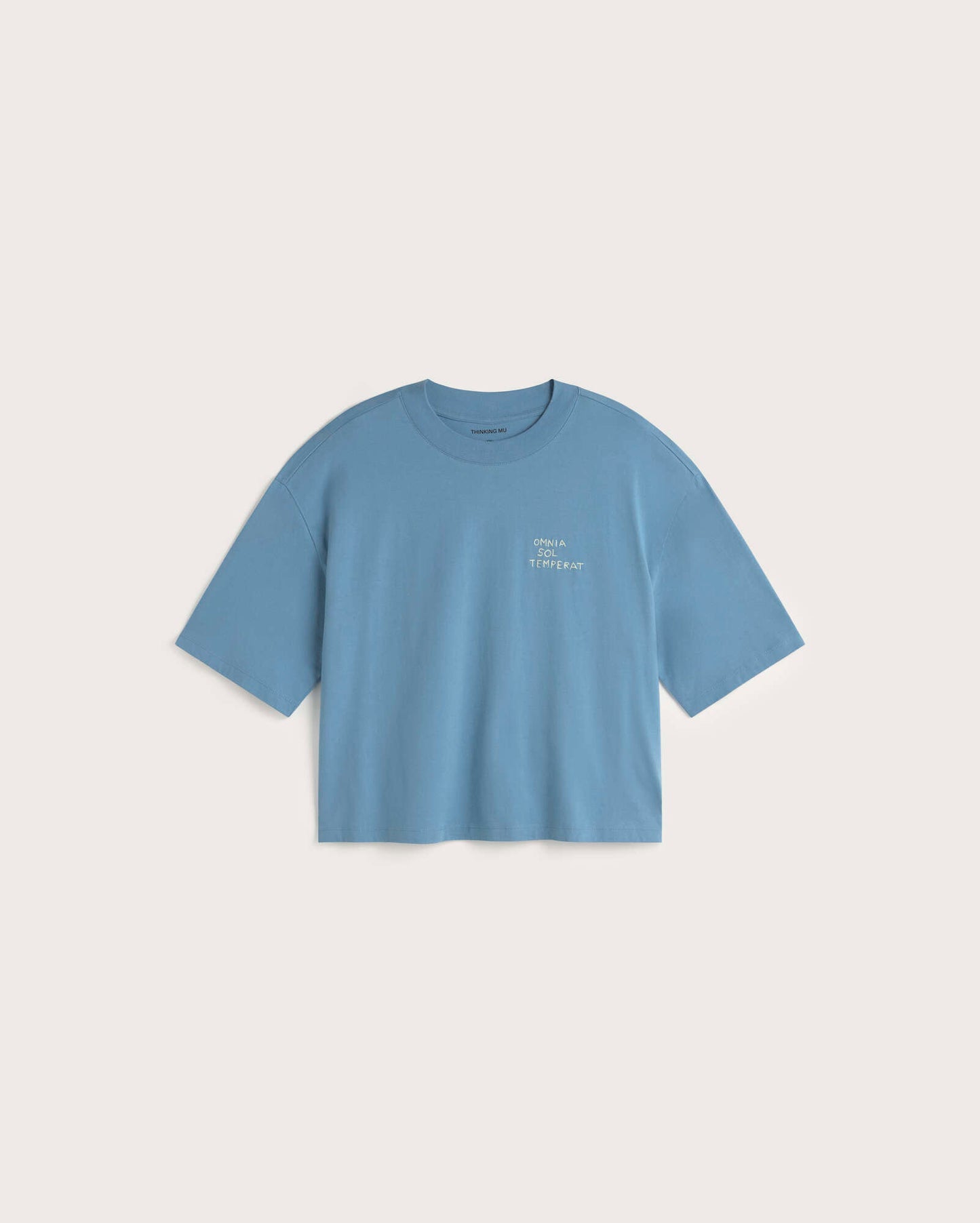 Camiseta oversize bordada a mano Lena sostenible silueta - 1