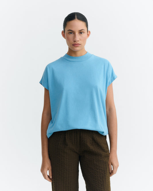 Camiseta básica azul claro Volta sostenible - 2