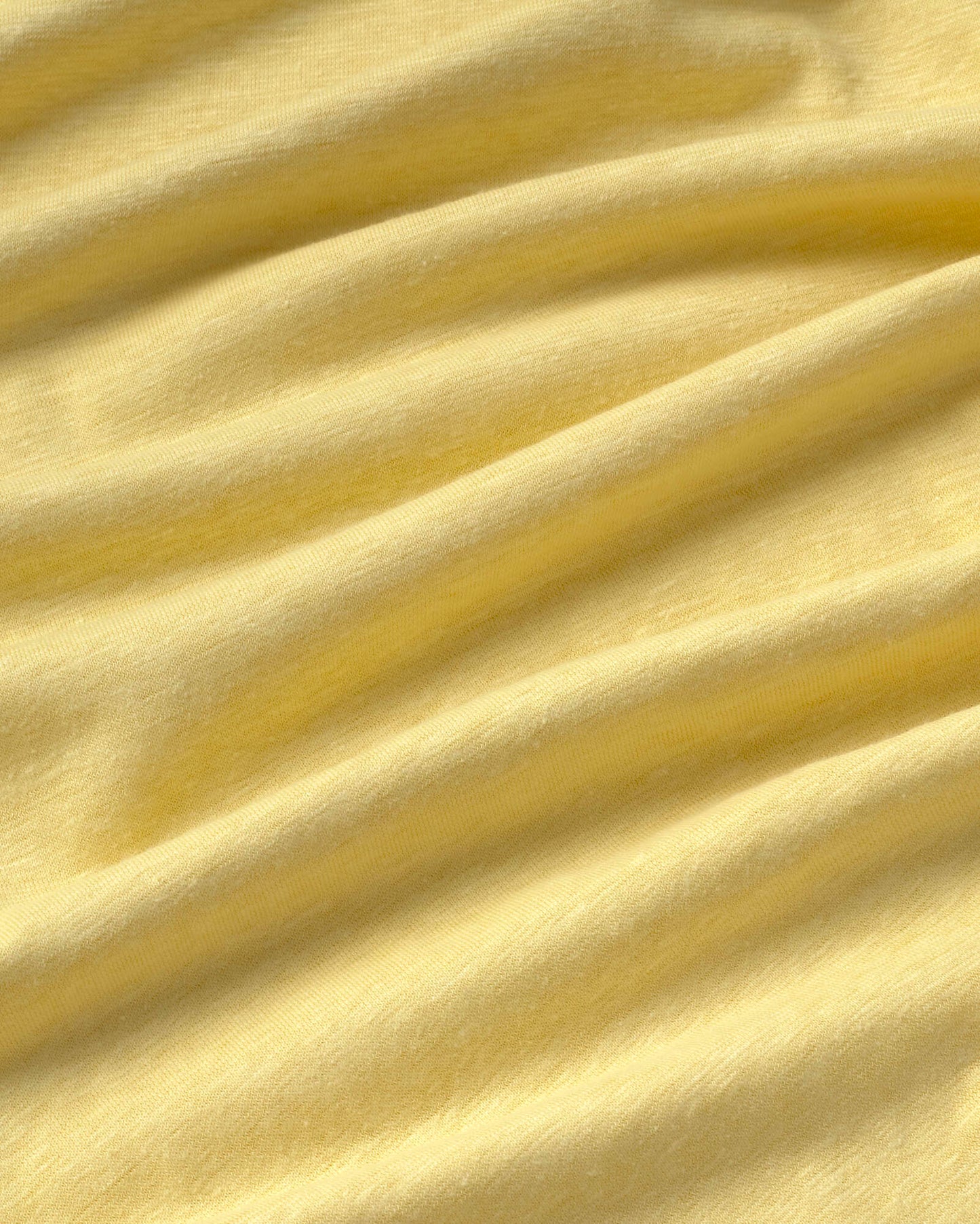 Camiseta oversize amarilla hemp Lena sostenible silueta - 2