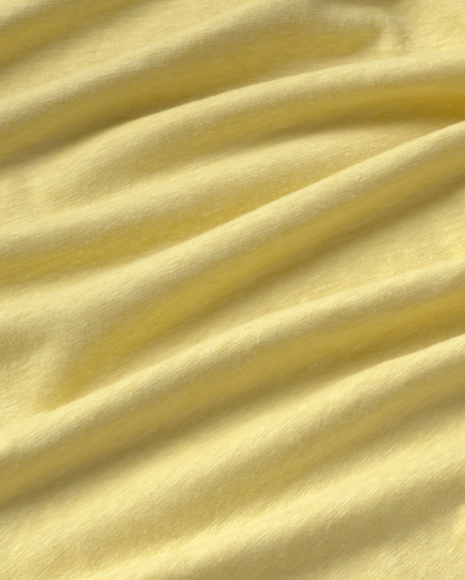 Camiseta oversize amarilla hemp Lena sostenible silueta - 2