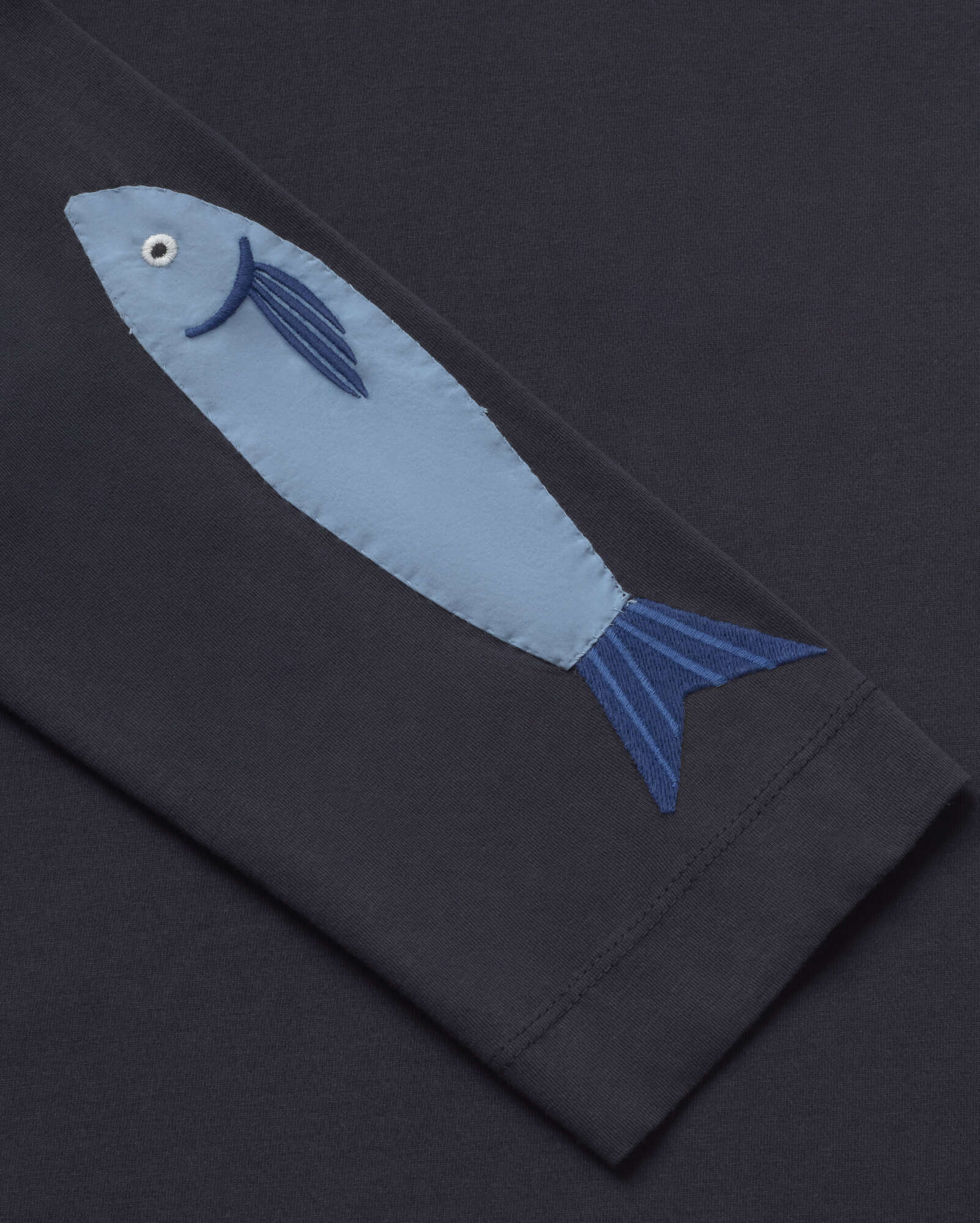 Camiseta manga larga patched boqueron Emily sostenible silueta - 2