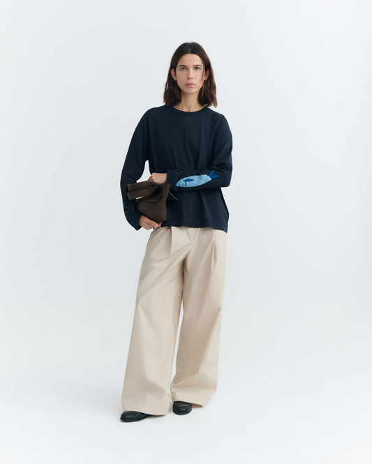 Camiseta manga larga patched boqueron Emily sostenible - 1