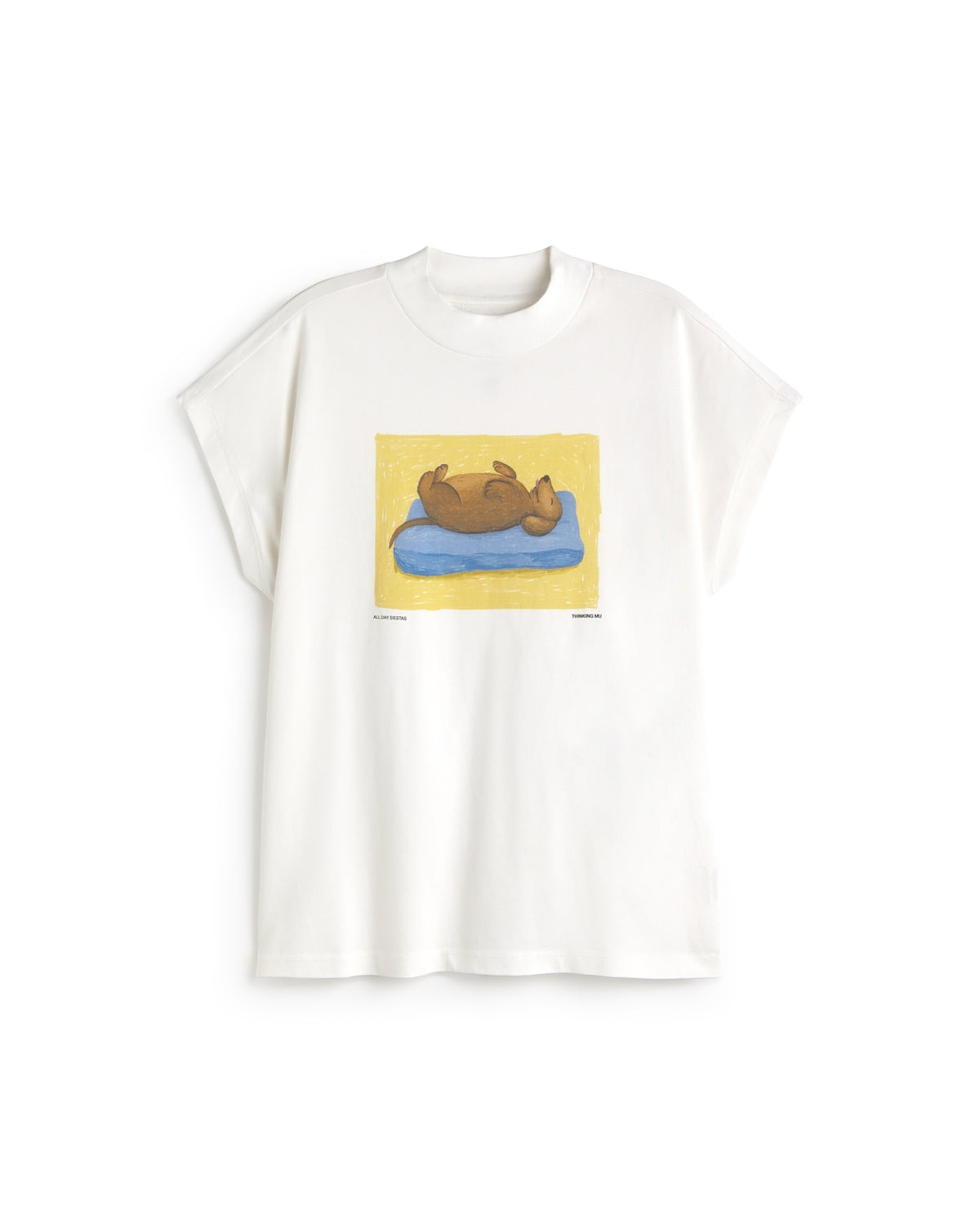 Camiseta siesta dog Volta sostenible silueta - 1