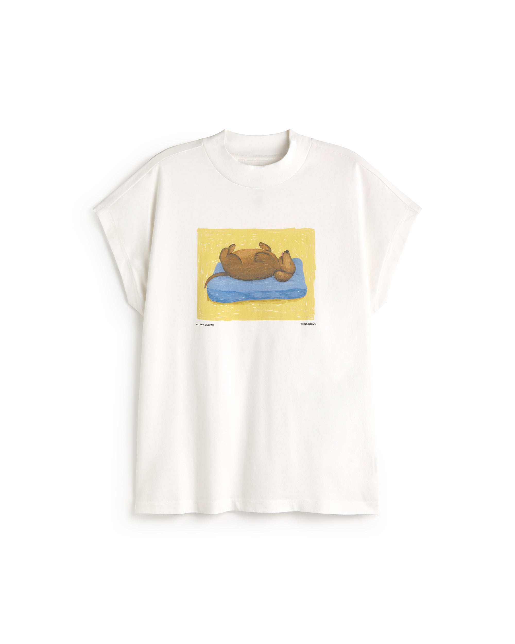 Camiseta siesta dog Volta sostenible silueta - 1