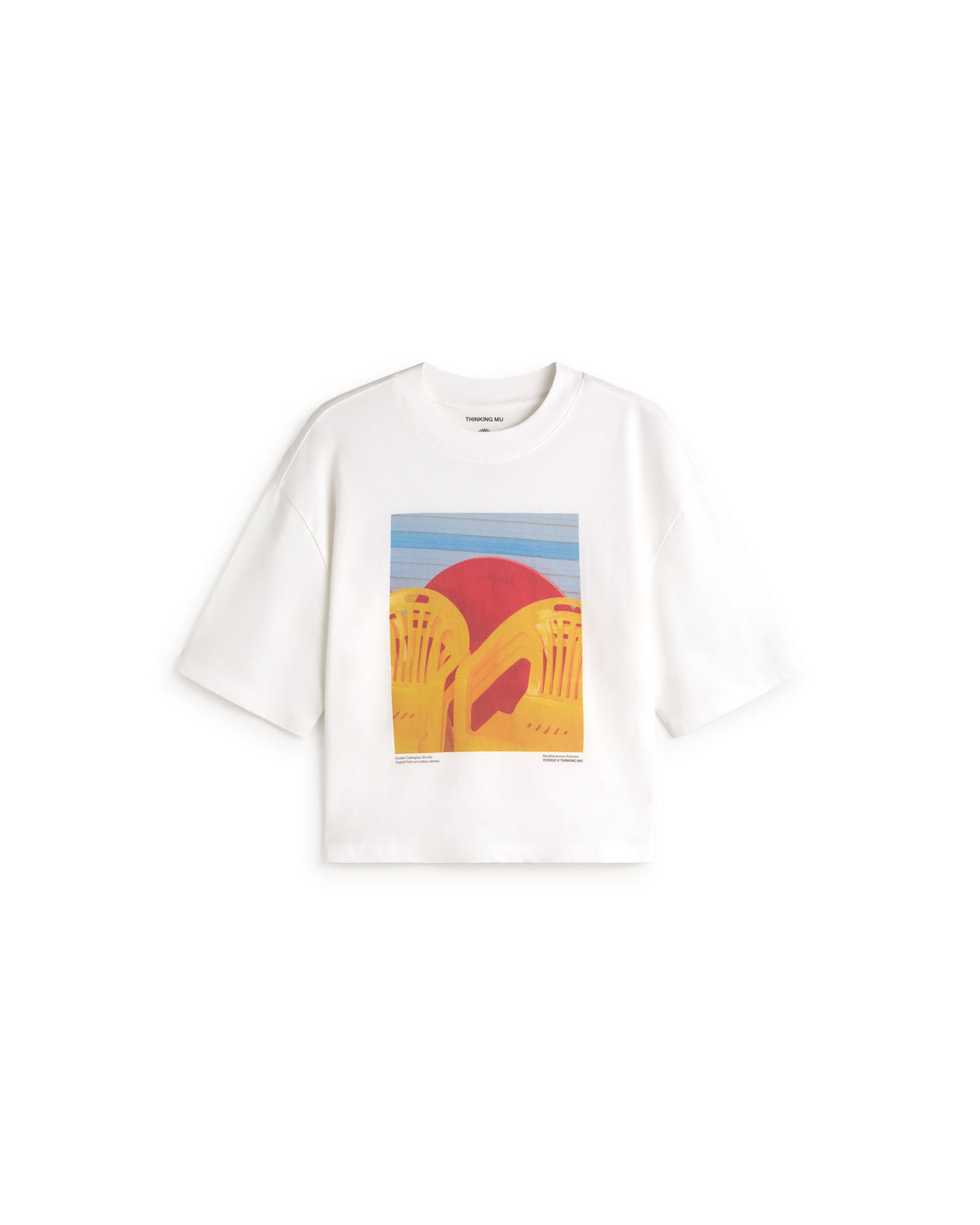 Camiseta oversize yosigo Lena sostenible silueta - 1