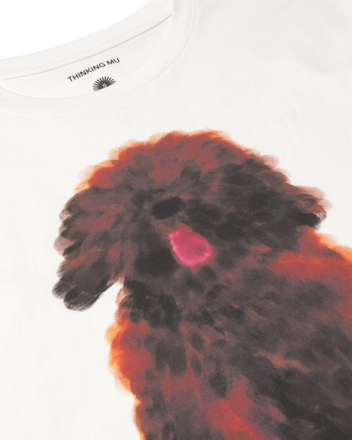 Camiseta pet portrait Lucia sostenible silueta - 2
