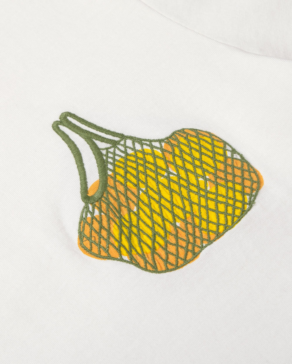 Camiseta bordada limes Ida sostenible silueta - 2