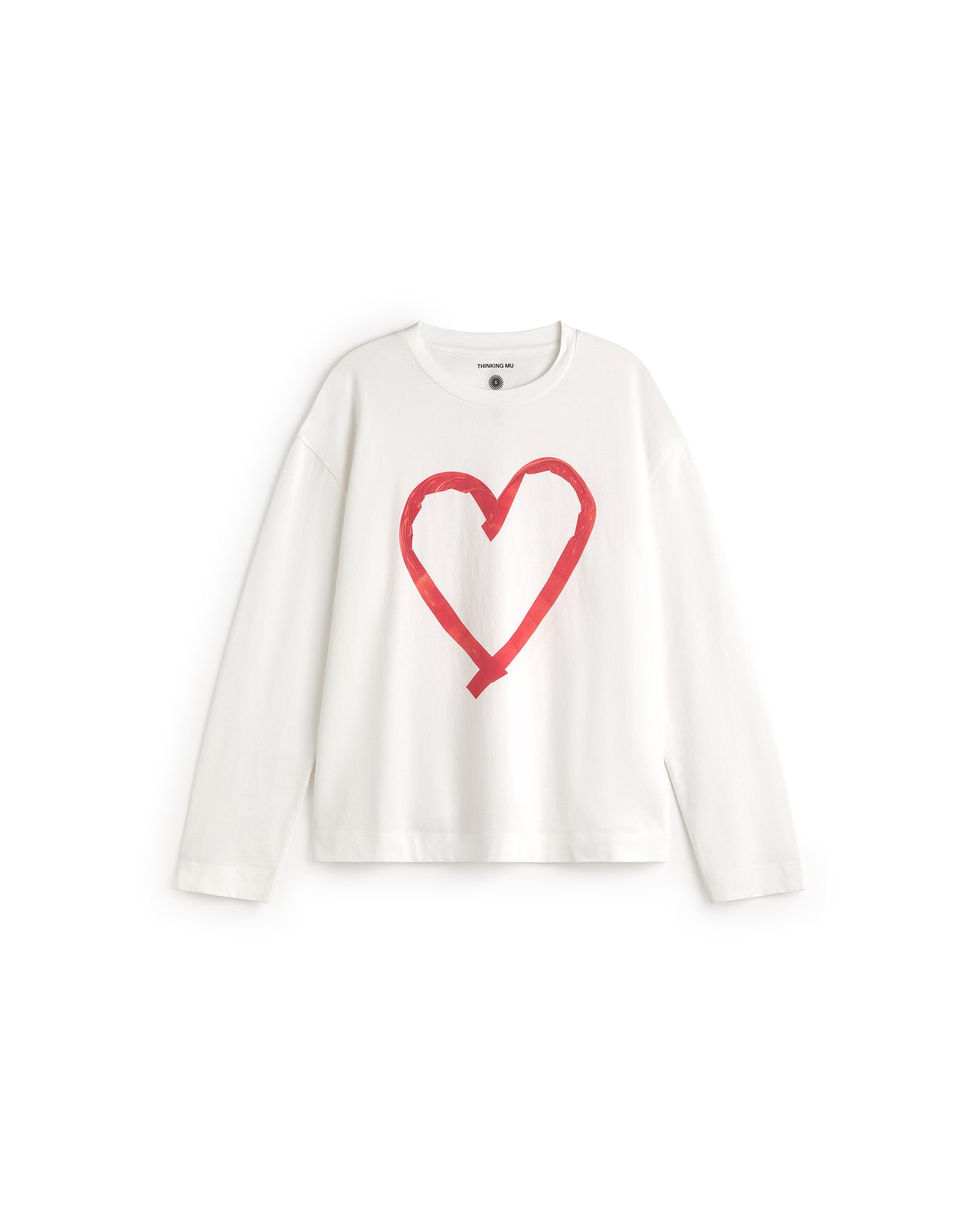 Camiseta manga larga heart tape Emily sostenible silueta - 1