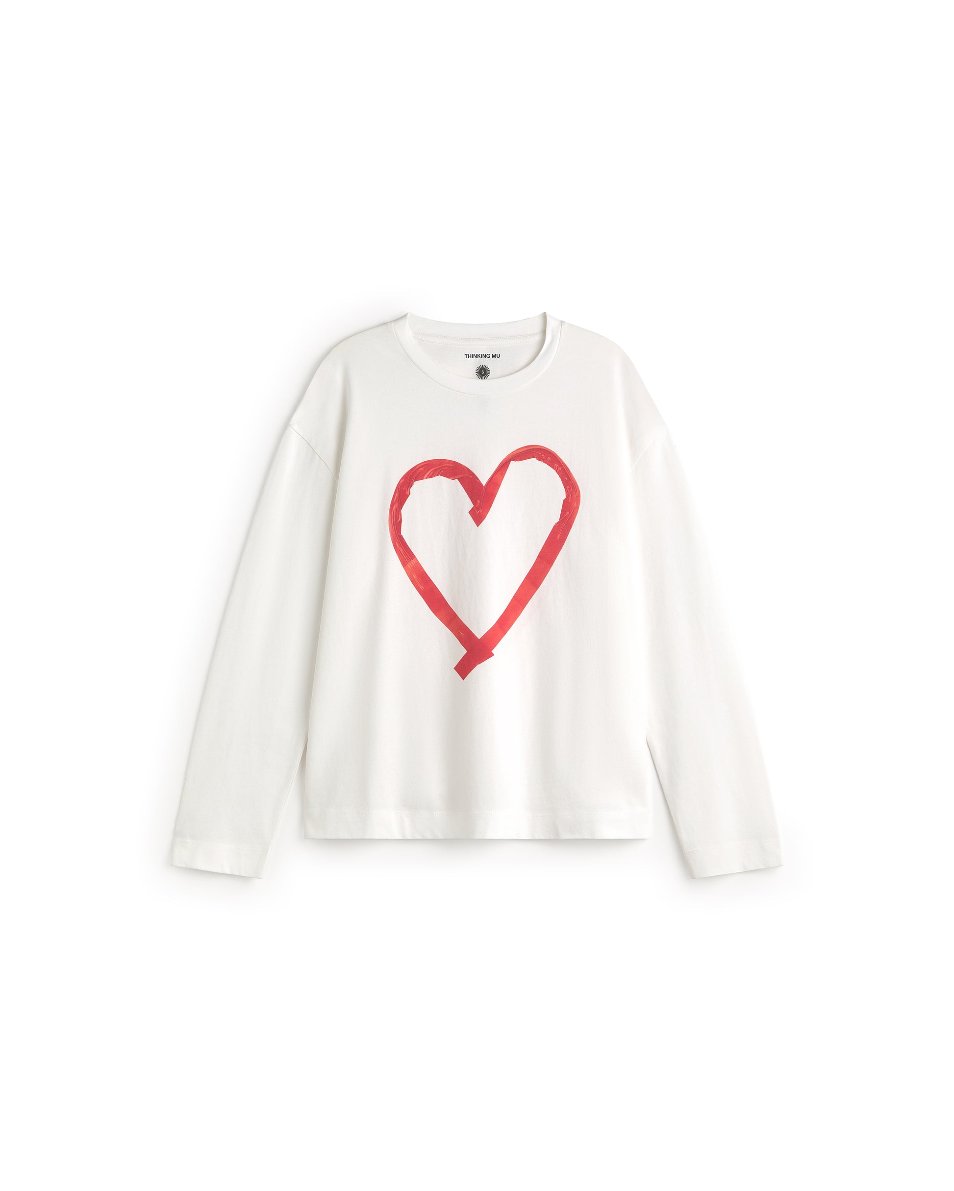 Camiseta manga larga heart tape Emily sostenible silueta - 1