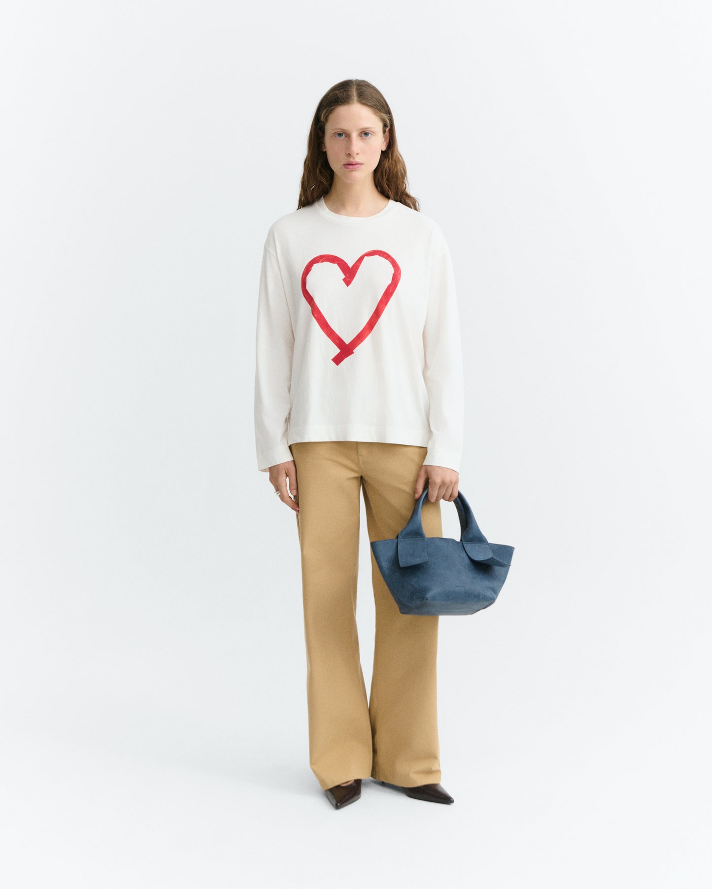 Camiseta manga larga heart tape Emily sostenible - 1