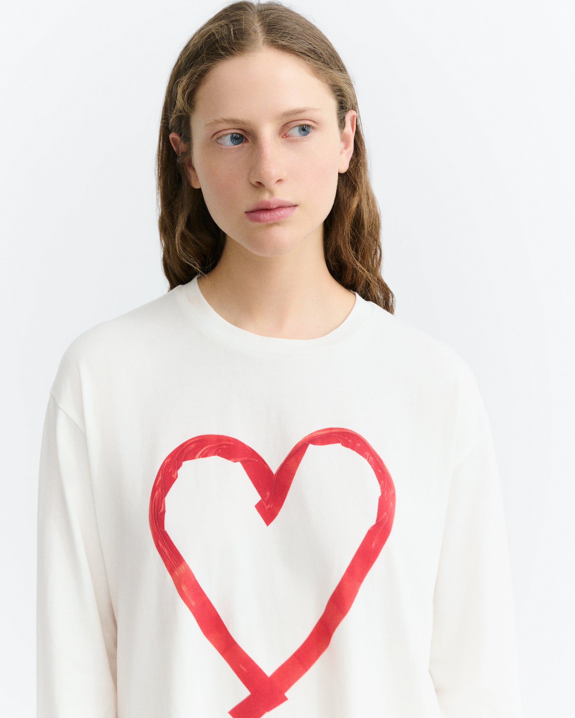Camiseta manga larga heart tape Emily sostenible - 3