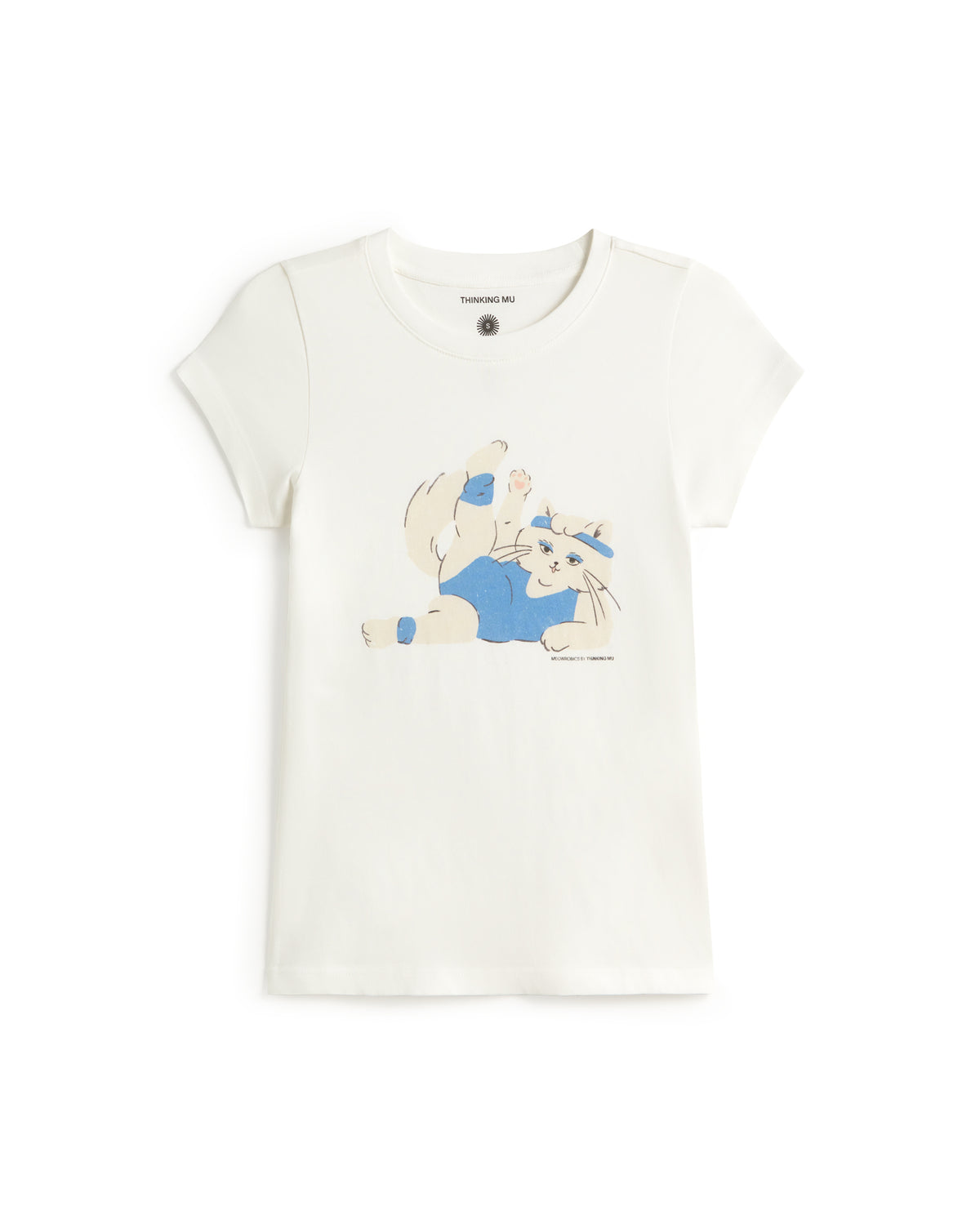 Camiseta slim meowrobics Mirna sostenible silueta - 1