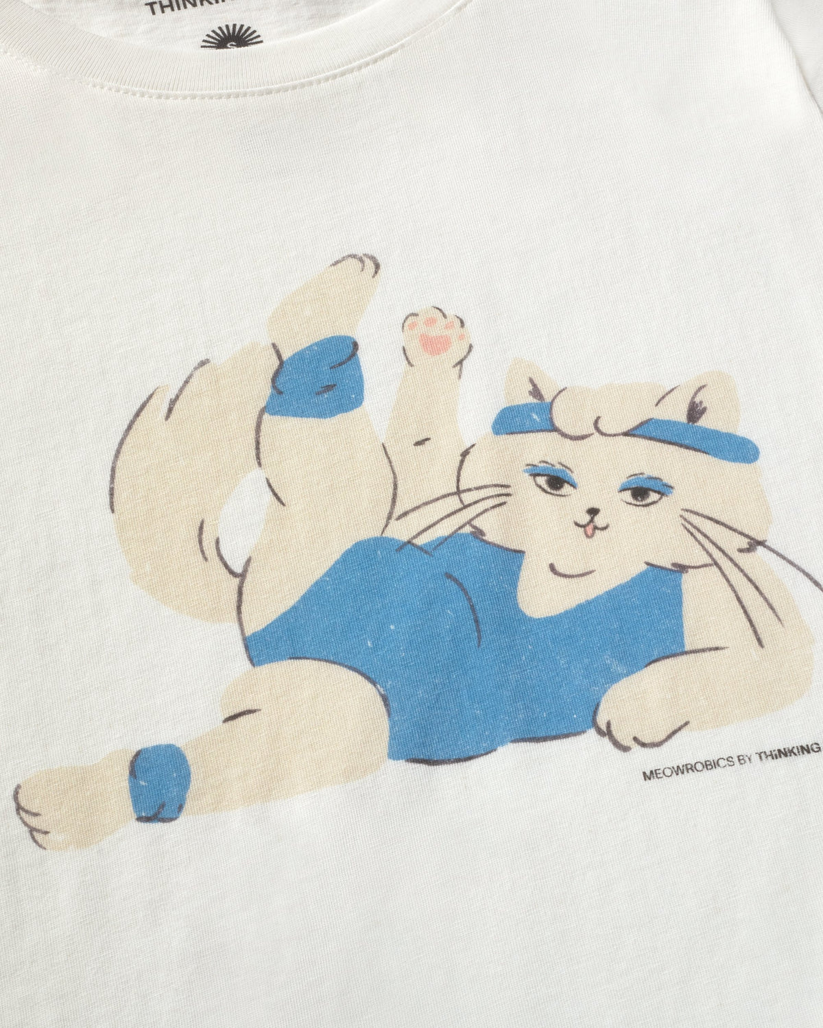 Camiseta slim meowrobics Mirna sostenible silueta - 2