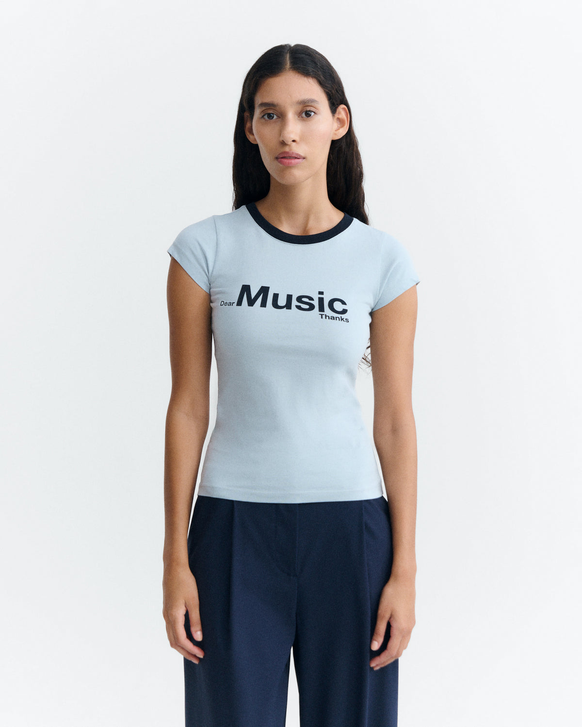 Camiseta slim dear music Mirna sostenible - 2
