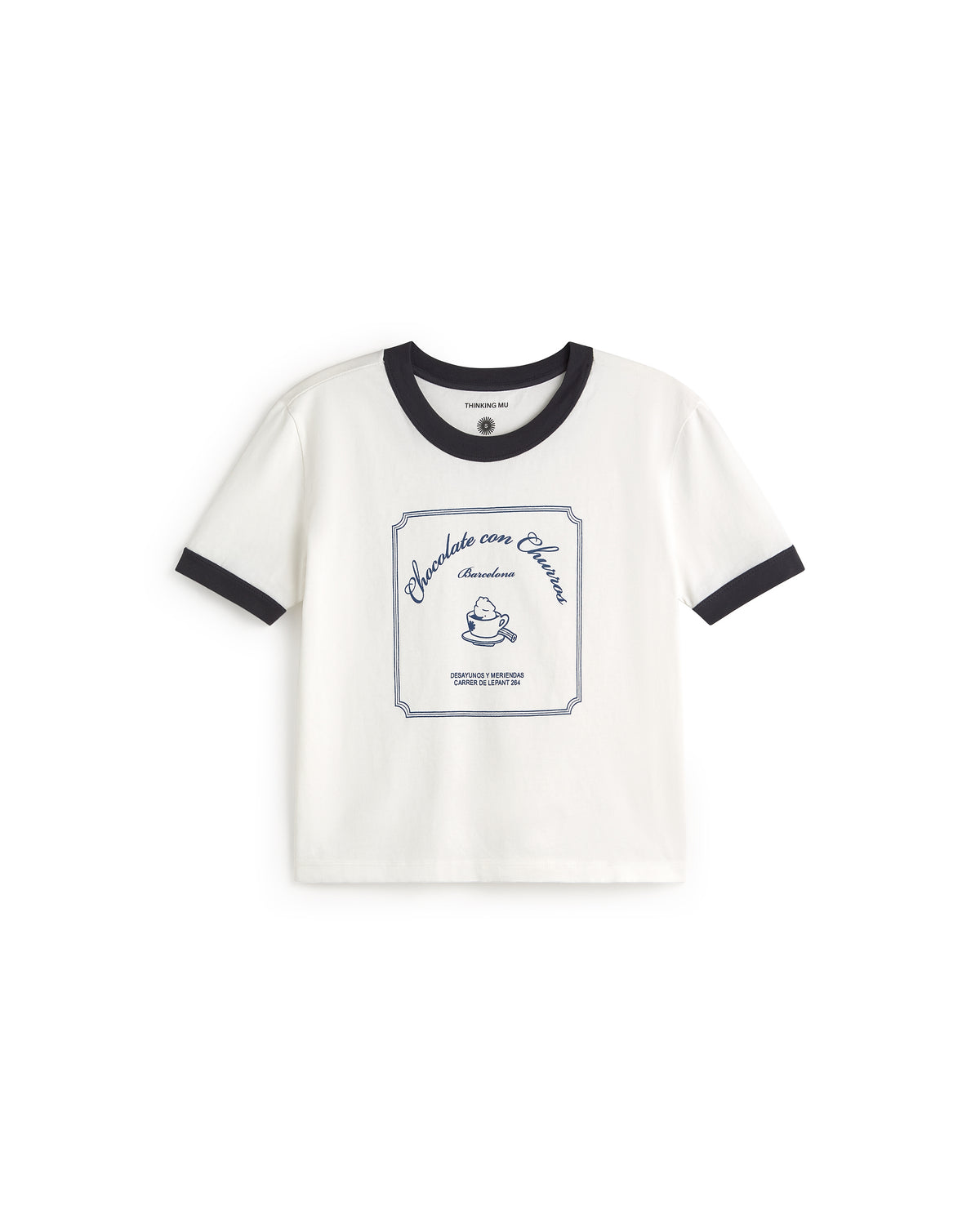 Camiseta churros Zowie R sostenible silueta - 1