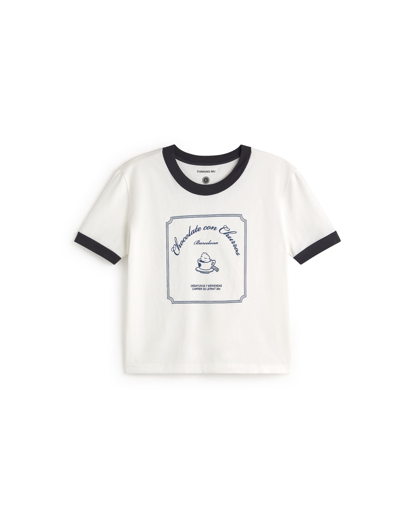 Camiseta churros Zowie R sostenible silueta - 1