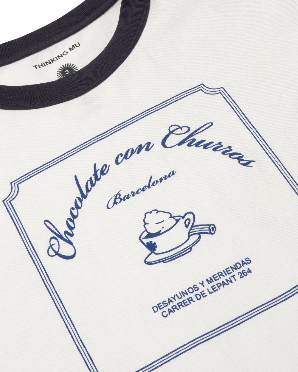 Camiseta churros Zowie R sostenible silueta - 2
