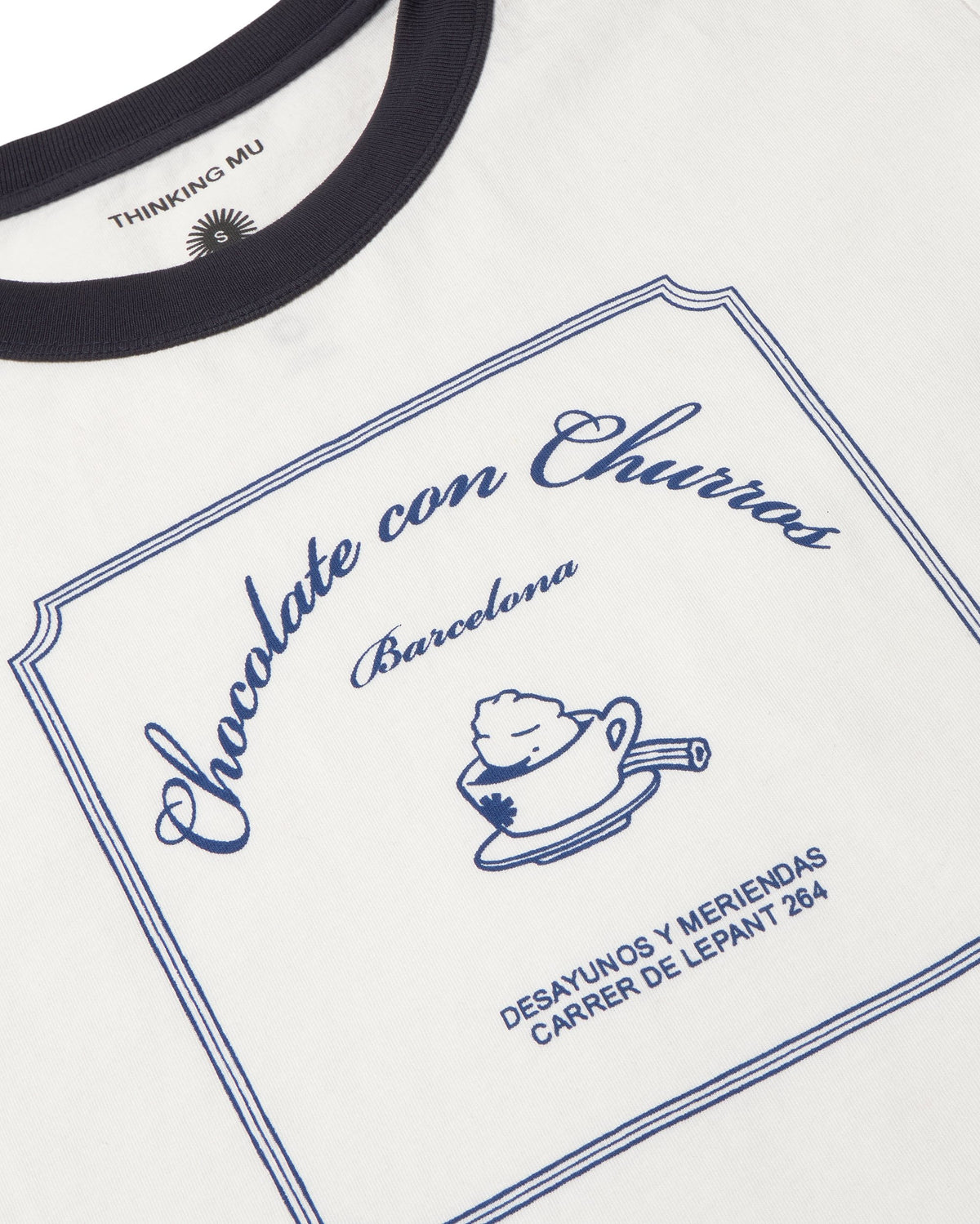 Camiseta churros Zowie R sostenible silueta - 2