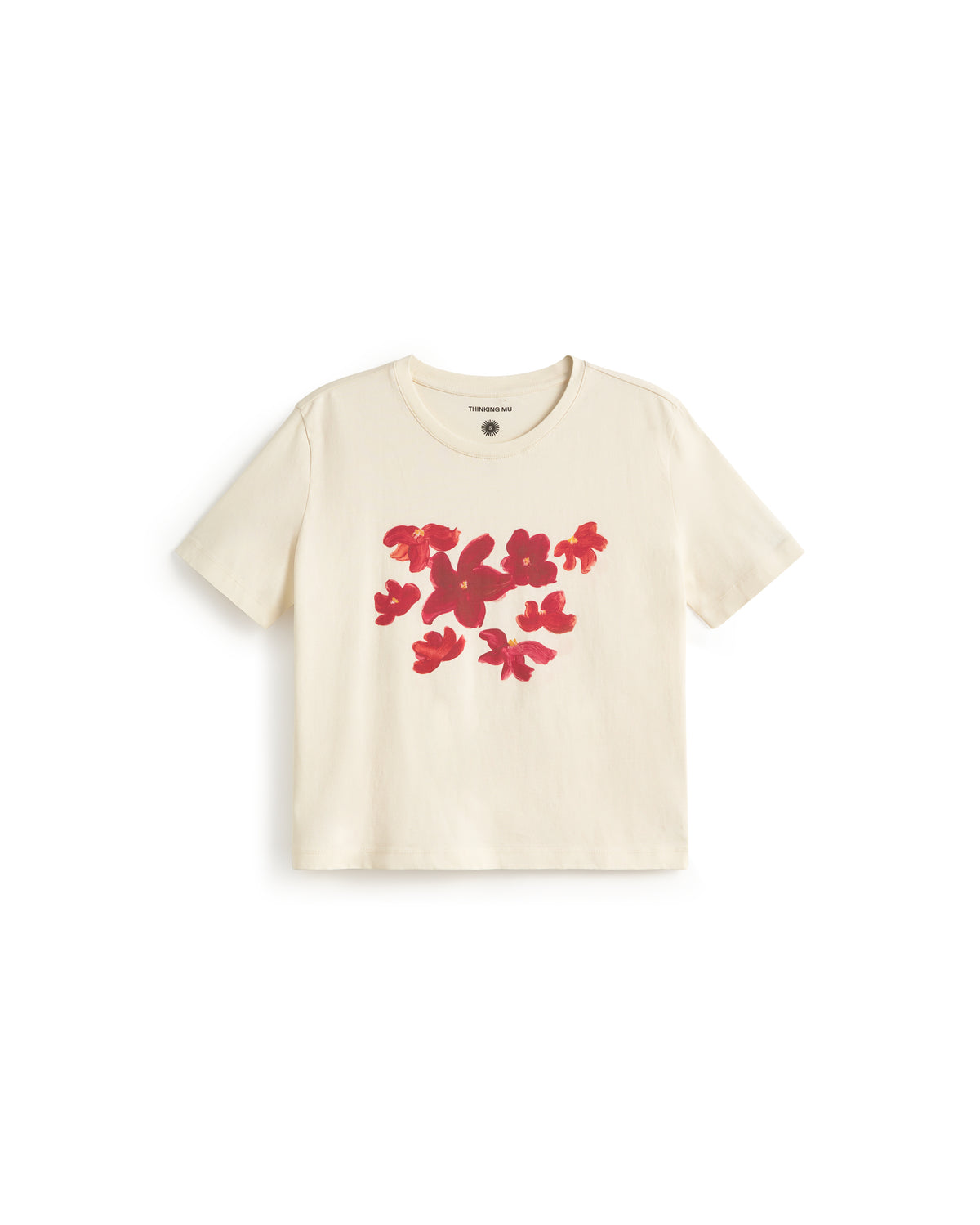 Camiseta red garden Zowie sostenible silueta - 1