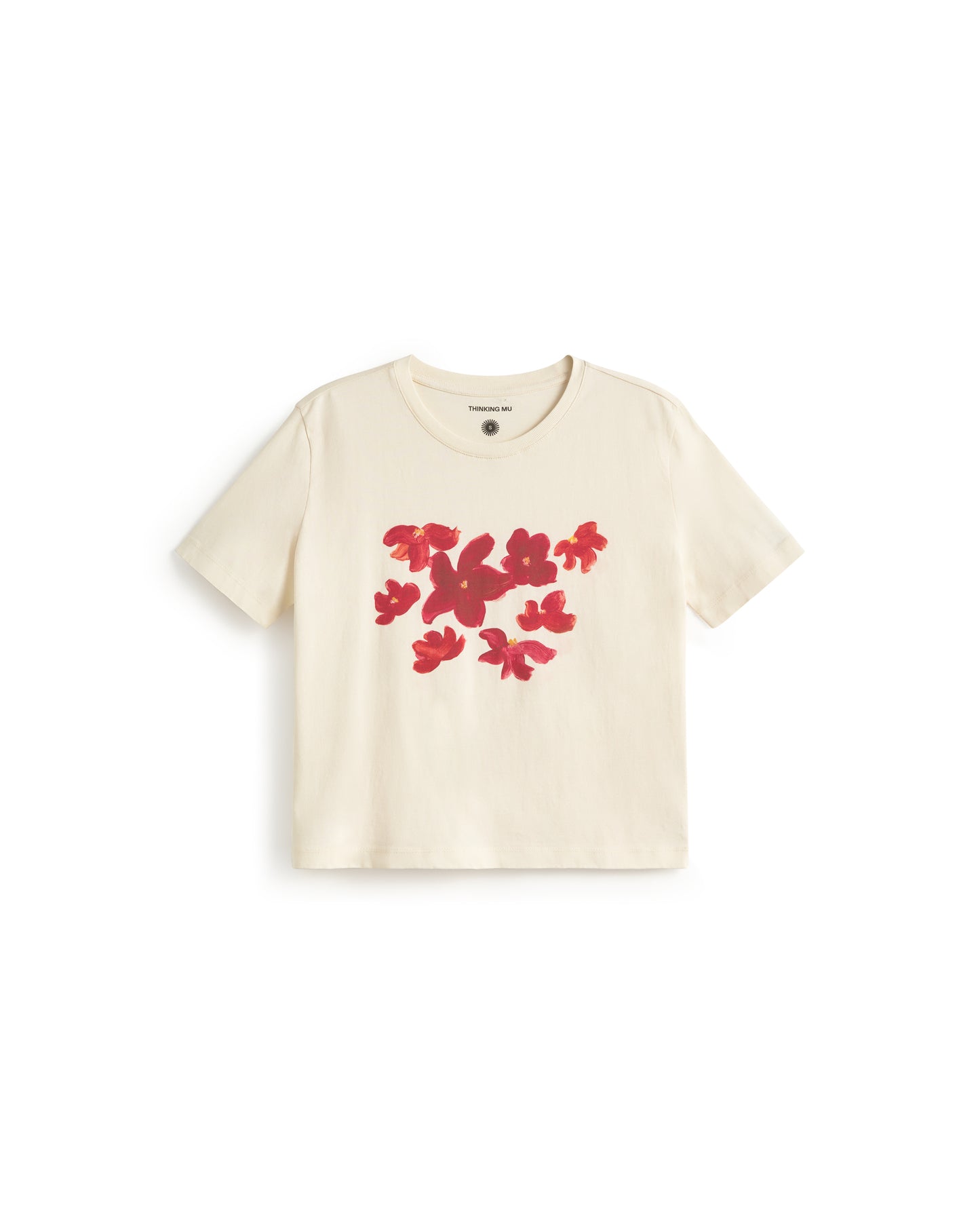Camiseta red garden Zowie sostenible silueta - 1