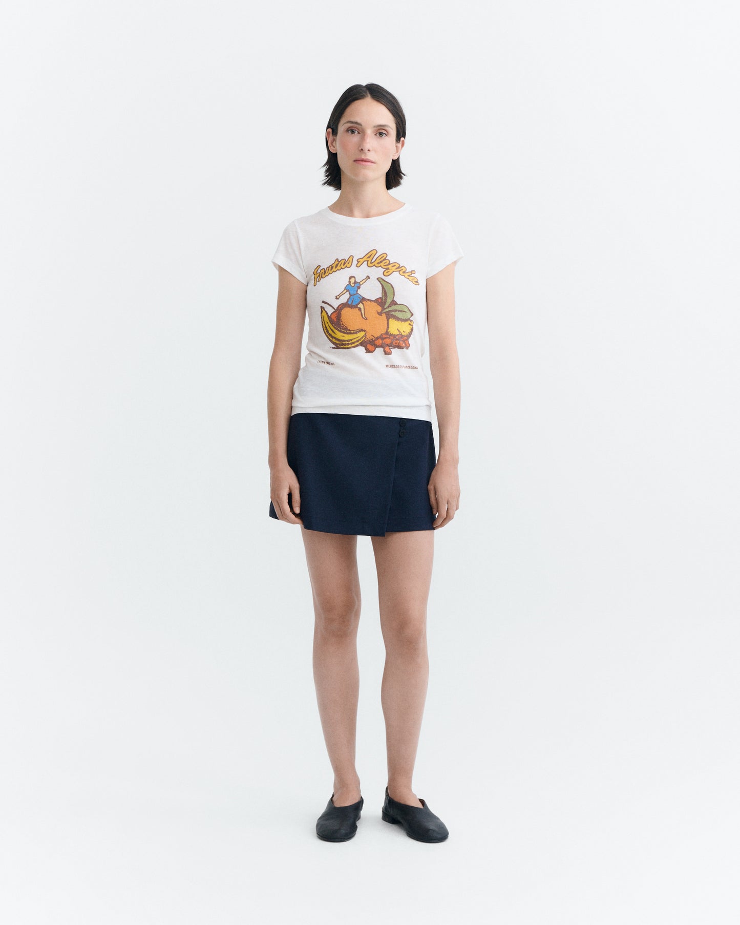 Camiseta slim frutas Mirna sostenible - 1