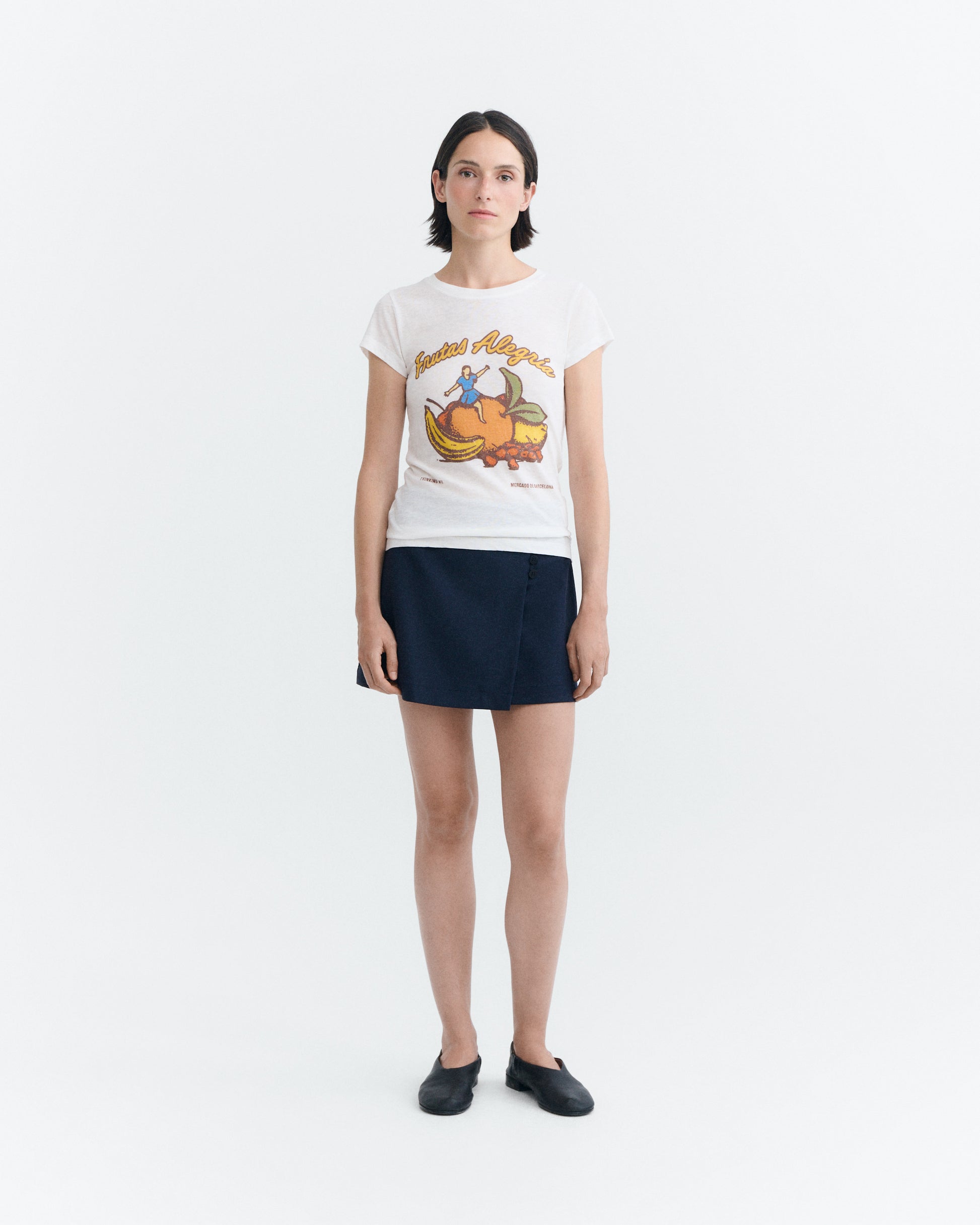 Camiseta slim frutas Mirna sostenible - 1