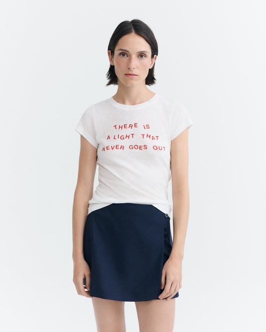 Camiseta slim blanca Mirna sostenible - 2