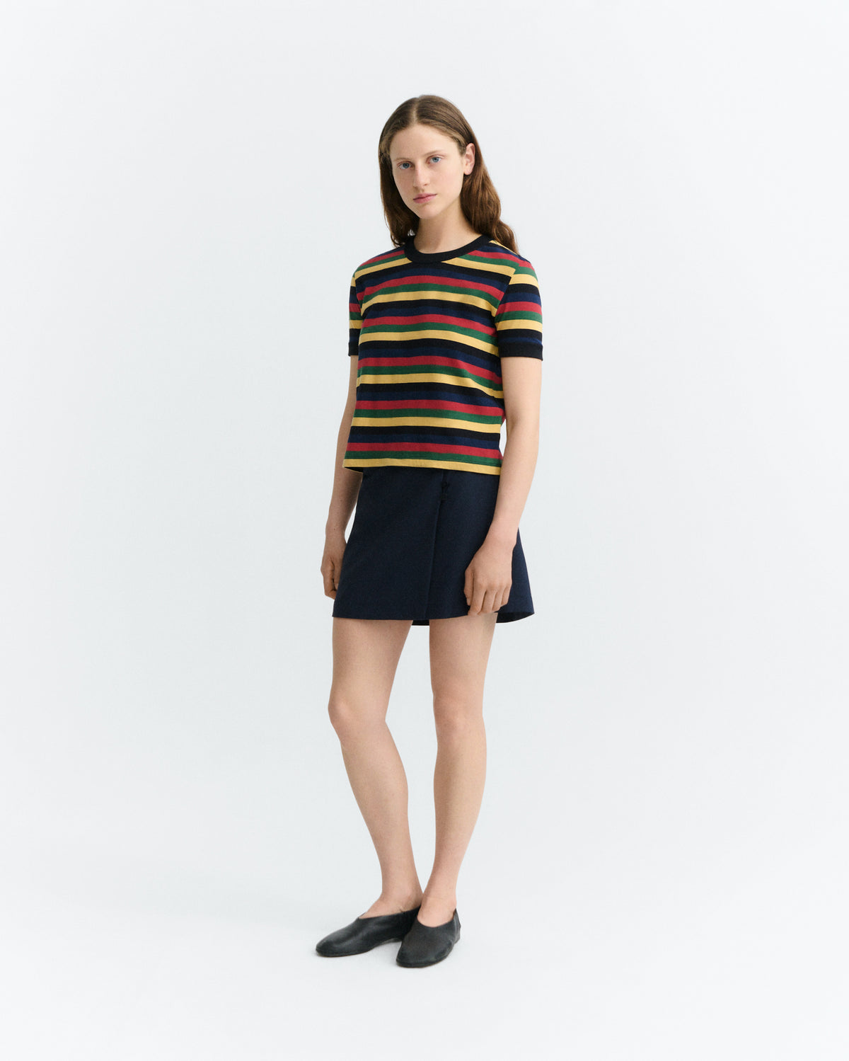Camiseta rayas multicolor Zowie R sostenible - 1