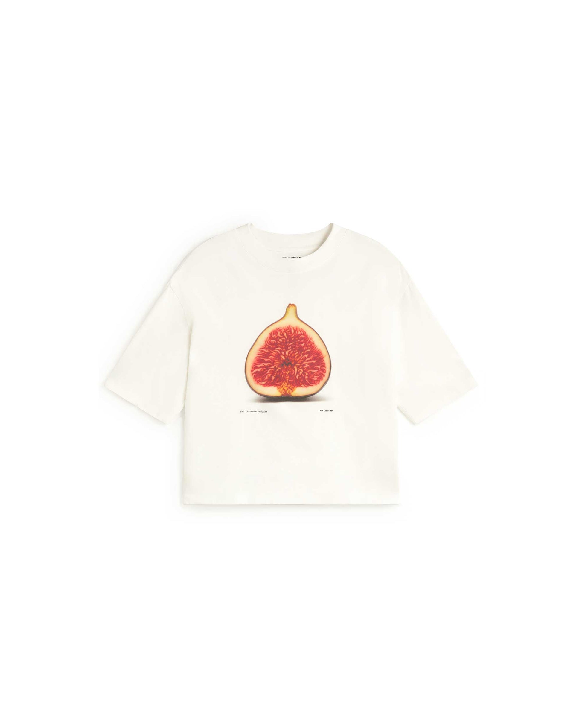 Camiseta oversize figa Lena sostenible silueta - 1