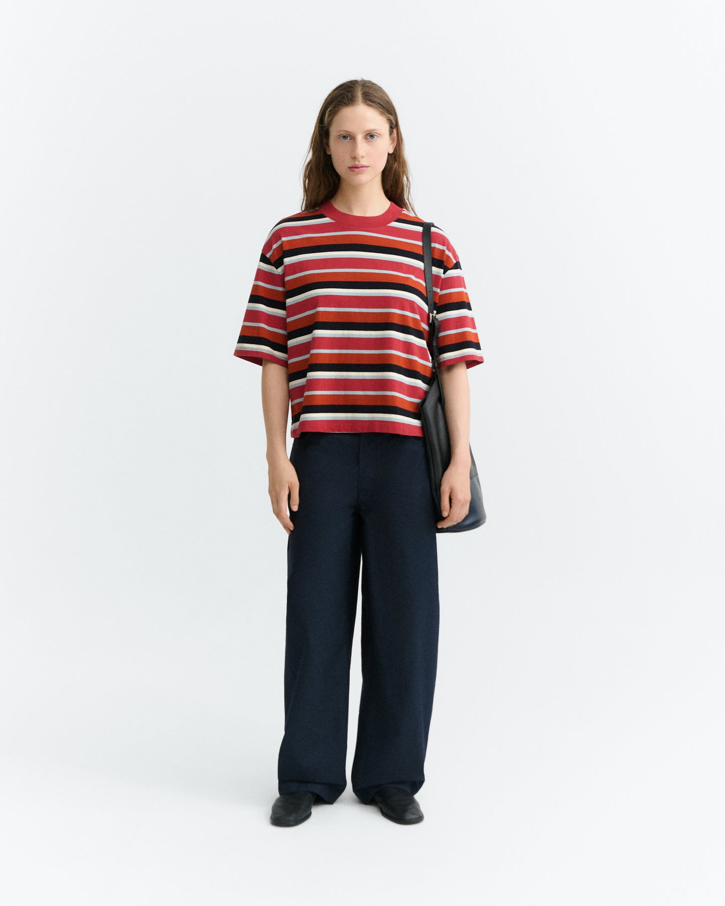 Camiseta oversize rayas kiki Lena sostenible - 1