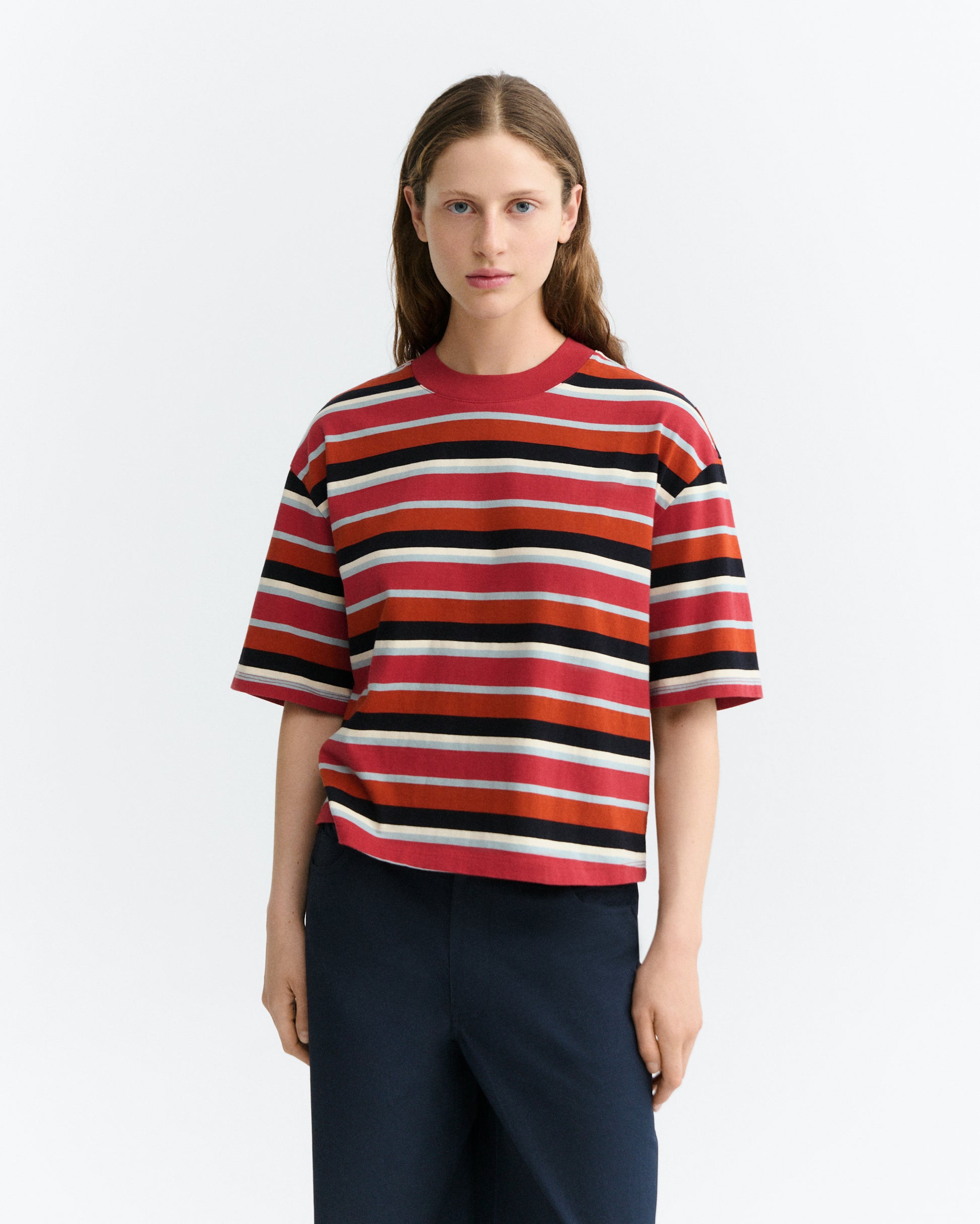 Camiseta oversize rayas kiki Lena sostenible - 4