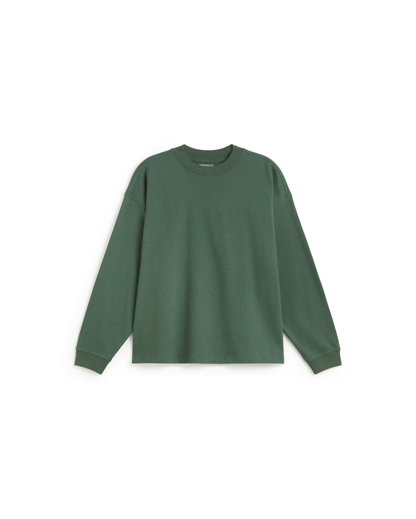 Camiseta oversize verde Freire sostenible silueta - 1