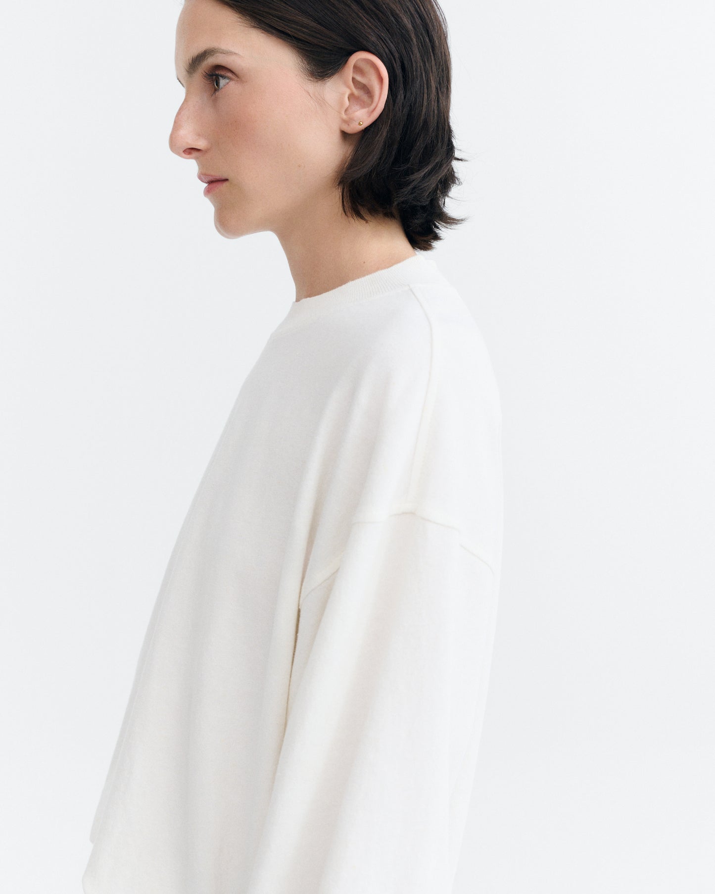 Camiseta oversize cruda Freire sostenible - 3