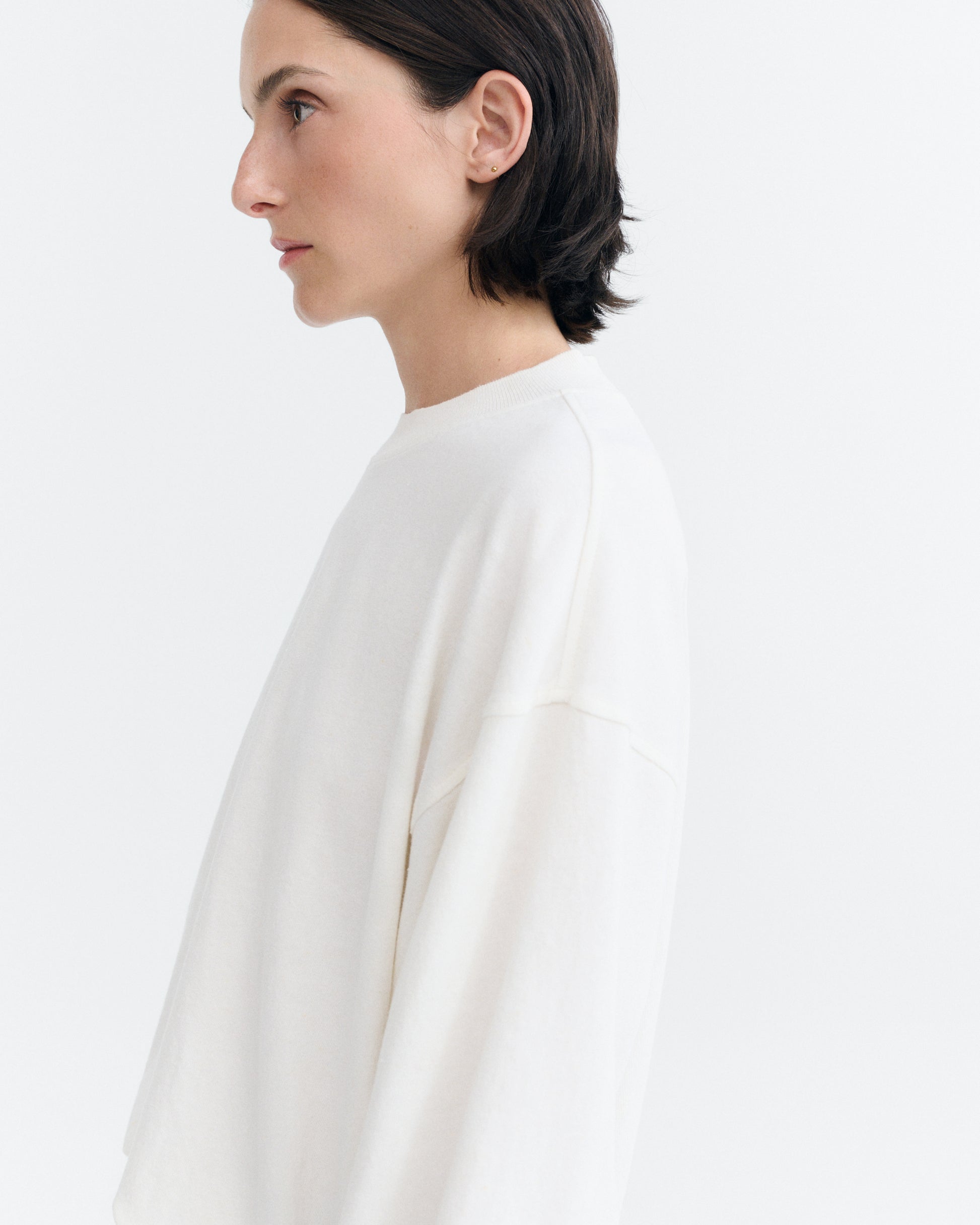 Camiseta oversize cruda Freire sostenible - 3