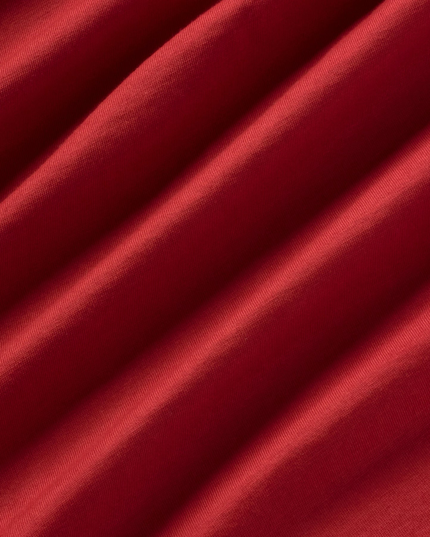 Camiseta slim roja Mirna sostenible silueta - 2