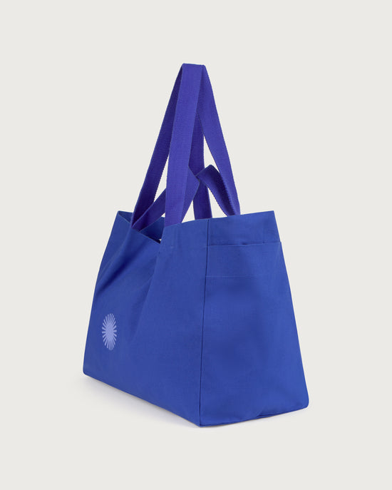 Big tote bag bleu Mon