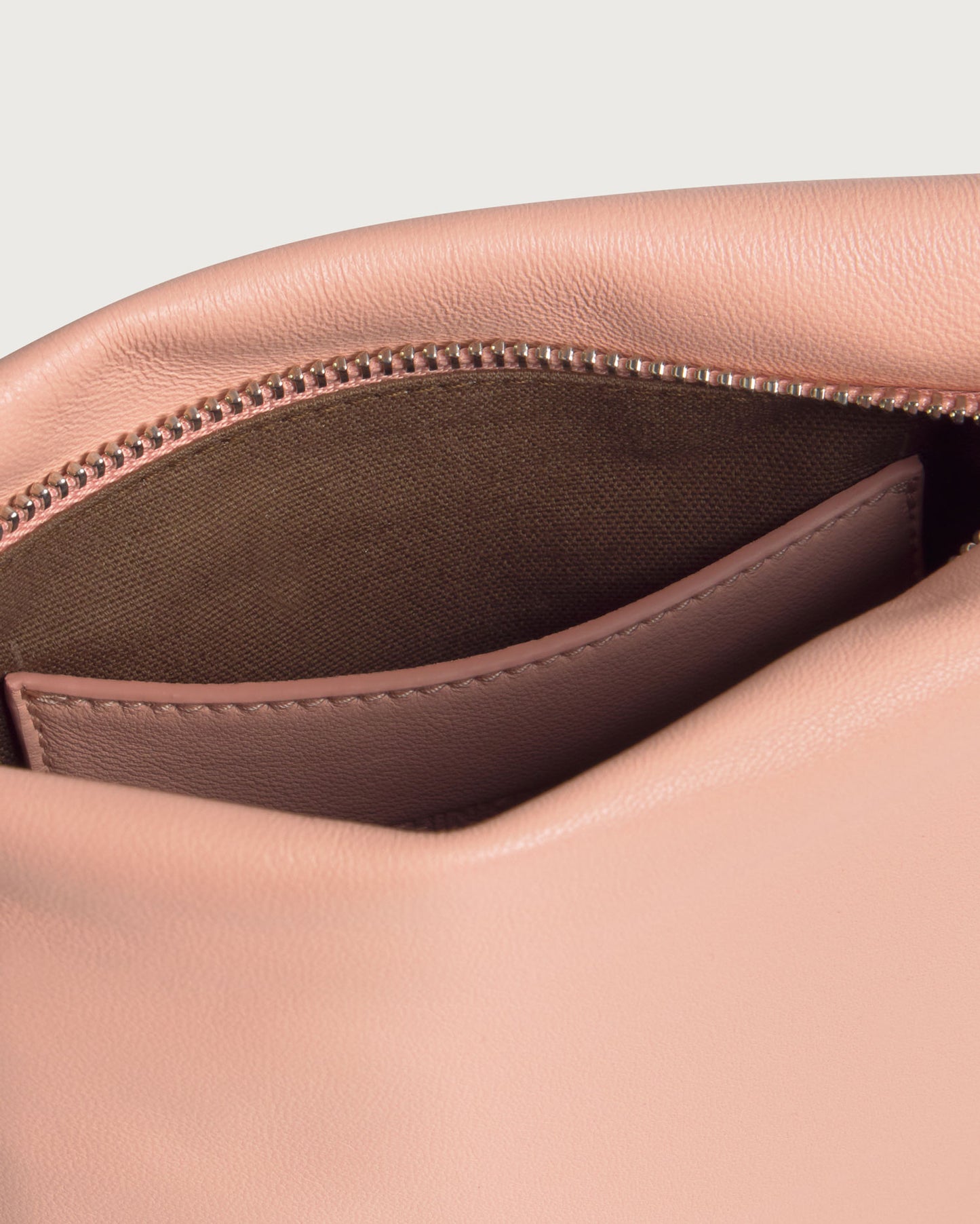 Bolso hombro rosa piel Bonbon sostenible - silueta 5