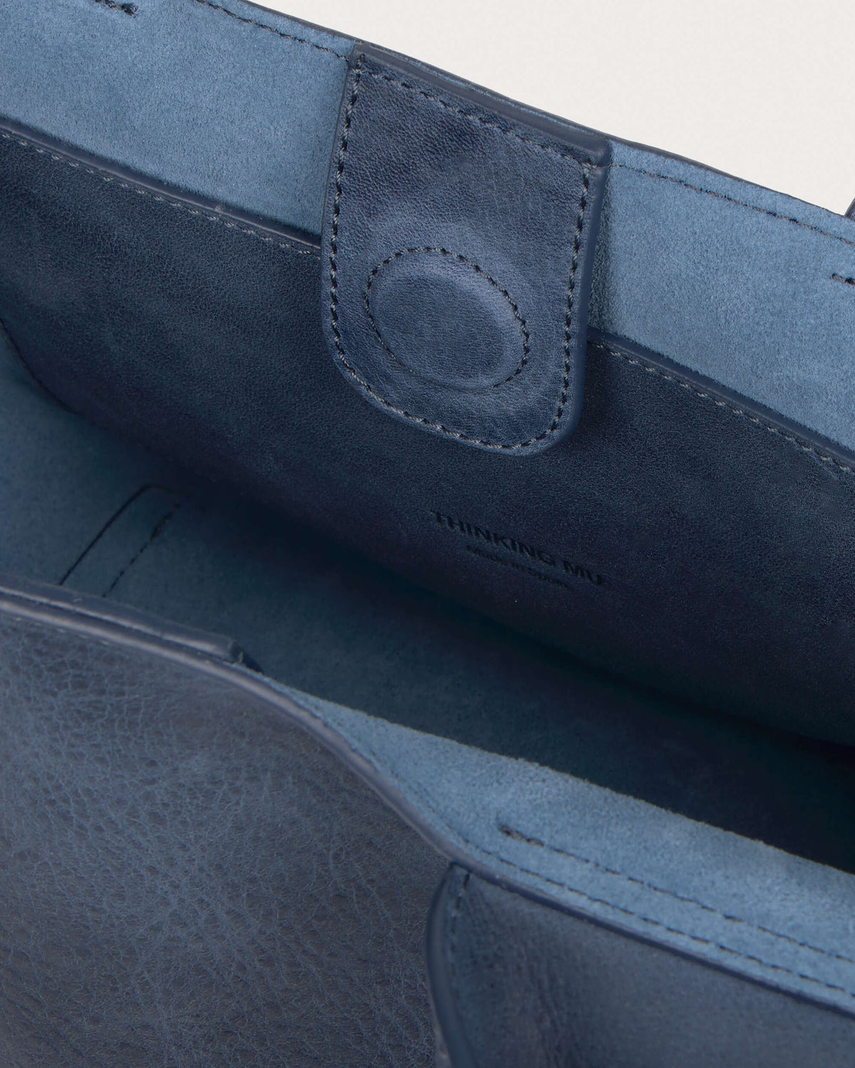 Bolso mini blue piel Pepo - silueta 3